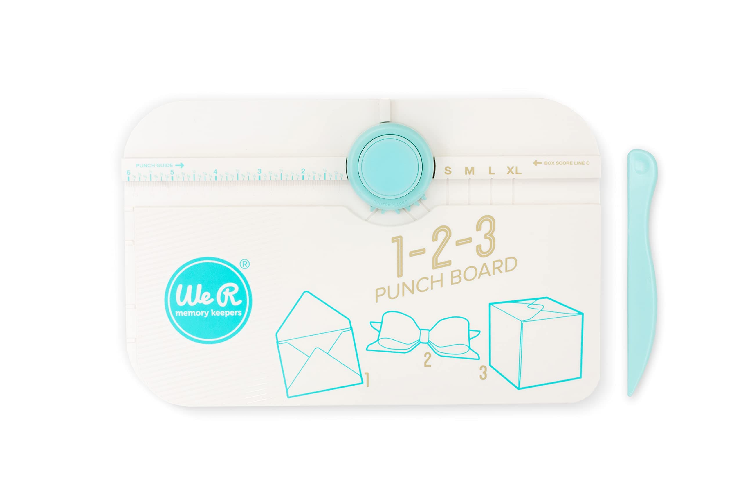 We R Memory Keepers Punch Board パンチボード & パンチ - 1-2-3
