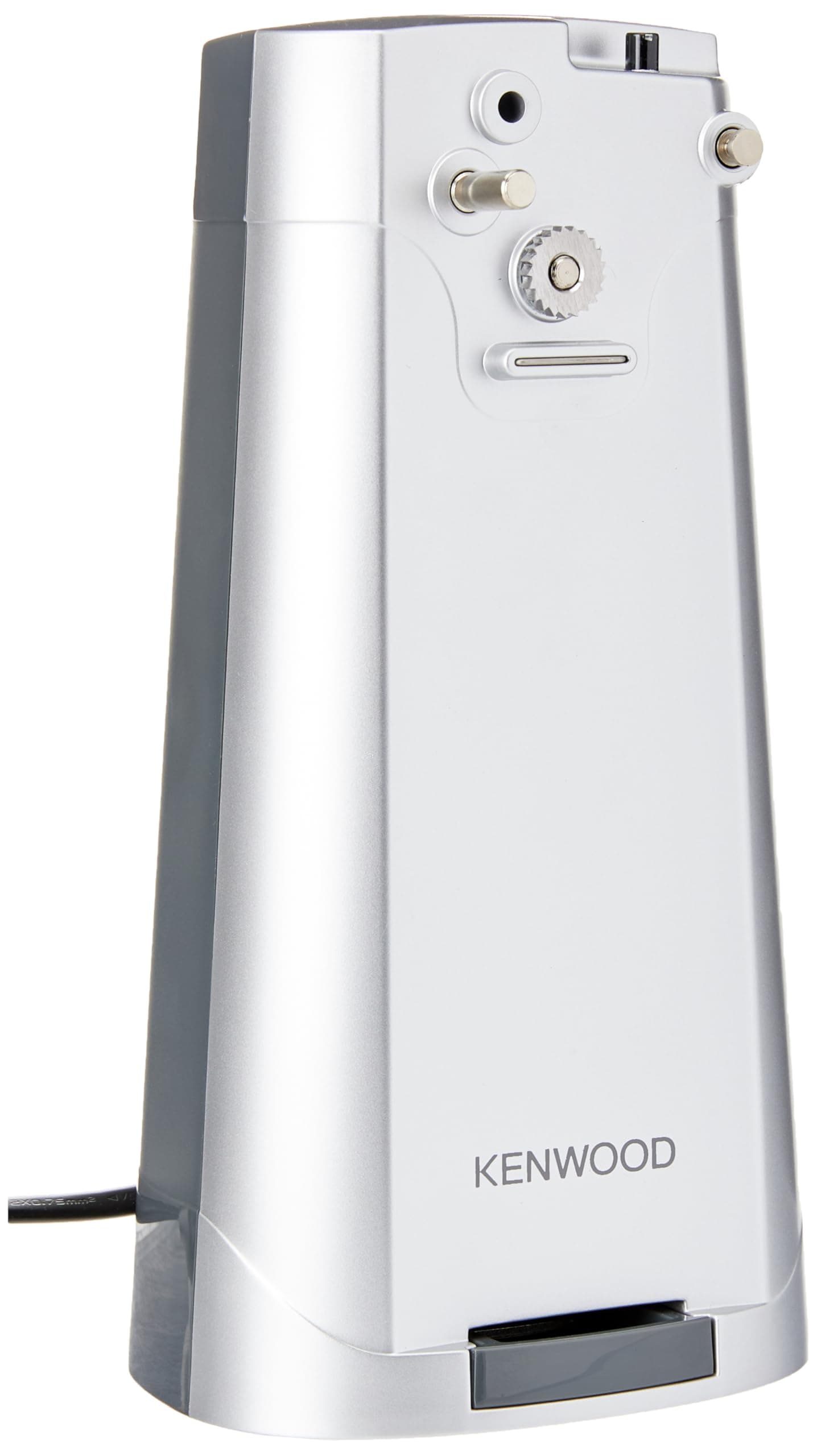 Kenwood Can Opener and Knife Sharpner, Plastic, Silver, Pack of 1