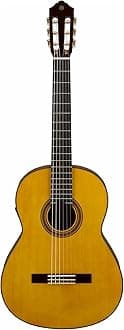 CG-TA Nylon String TransAcoustic Guitar with Chorus and Reverb, Classical, Vintage Tint