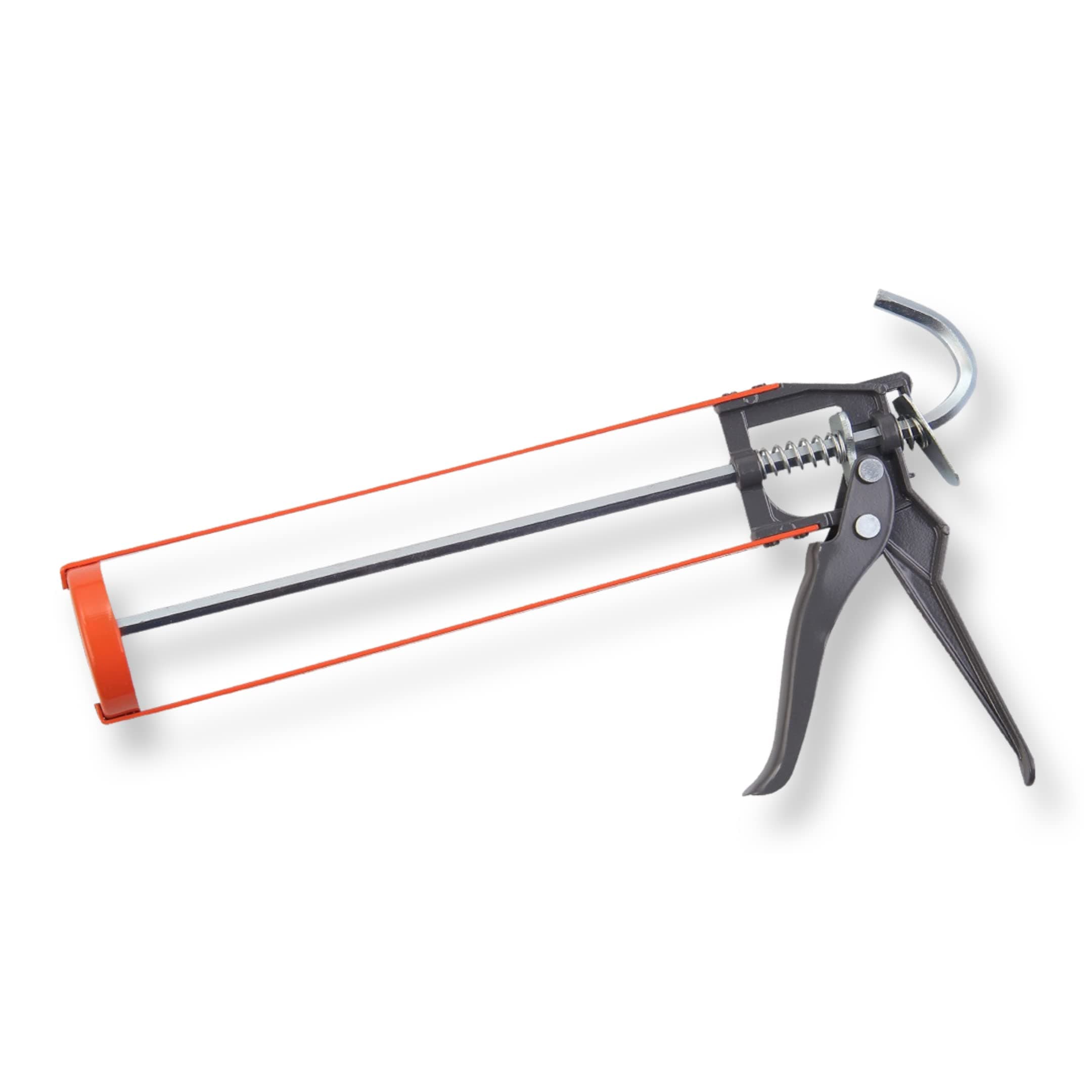 HUNTER General Purpose Silicone Gun, Suitable for Home & Office use with 10:1 Thrust Ratio, Metal Caulking Gun with Quick Release Plate for Adhesives, Caulk, Silicone, and other Cartridges