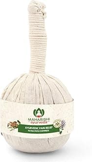 Maharishi Ayurveda 100% Natural Ayurvedic Herbal Healing Potli Pain Relief Knee, Joints & Muscles Relaxation Comfort Neck, Back, Foot & Legs Increase Blood Circulation Calm Mind Body & Soul | Suitable for Men & Women