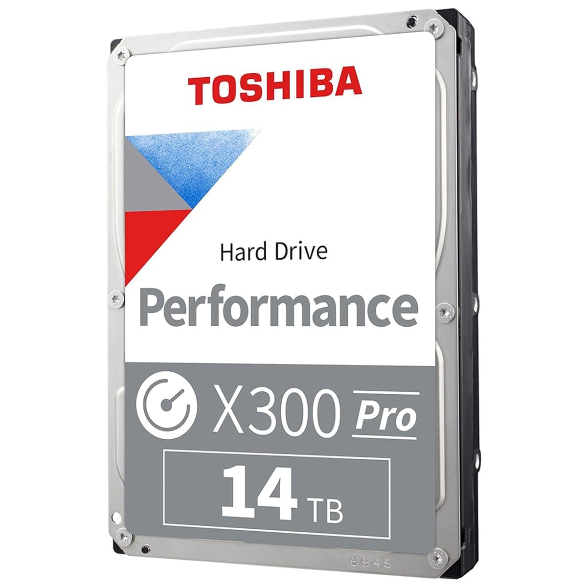 Toshiba X300 PRO 14TB High Workload Performance for Creative Professionals 3.5-Inch Internal Hard Drive – Up to 300 TB/Year Workload Rate CMR SATA 6 GB/s 7200 RPM 512 MB Cache - HDWR51EXZSTB