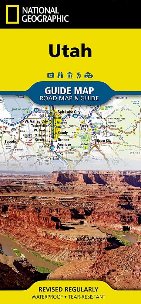 Utah: Guide Maps (National Geographic Guide Map)