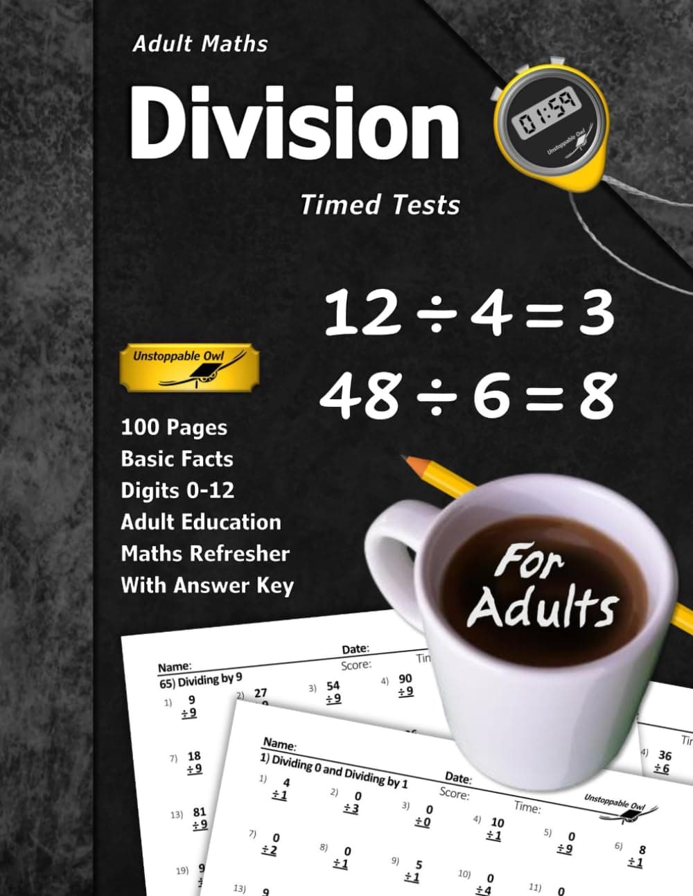 Adult Maths: Division Timed Tests