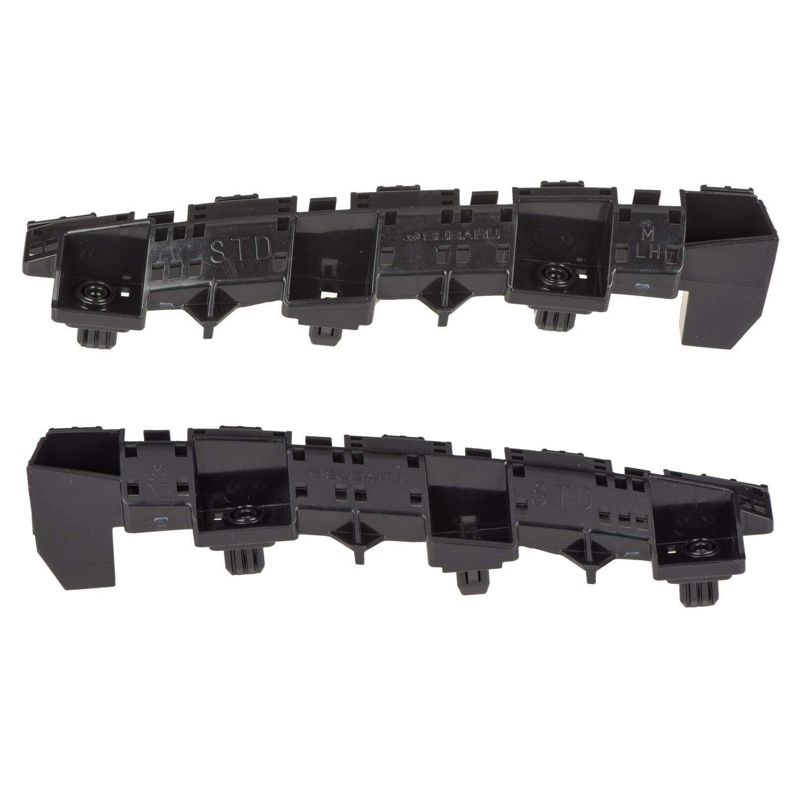 Subaru 2012-2016 Impreza Front Left & Right Bumper Retaining Bracket Set - 57707FJ020 x1, 57707FJ030 x1 - Genuine OEM
