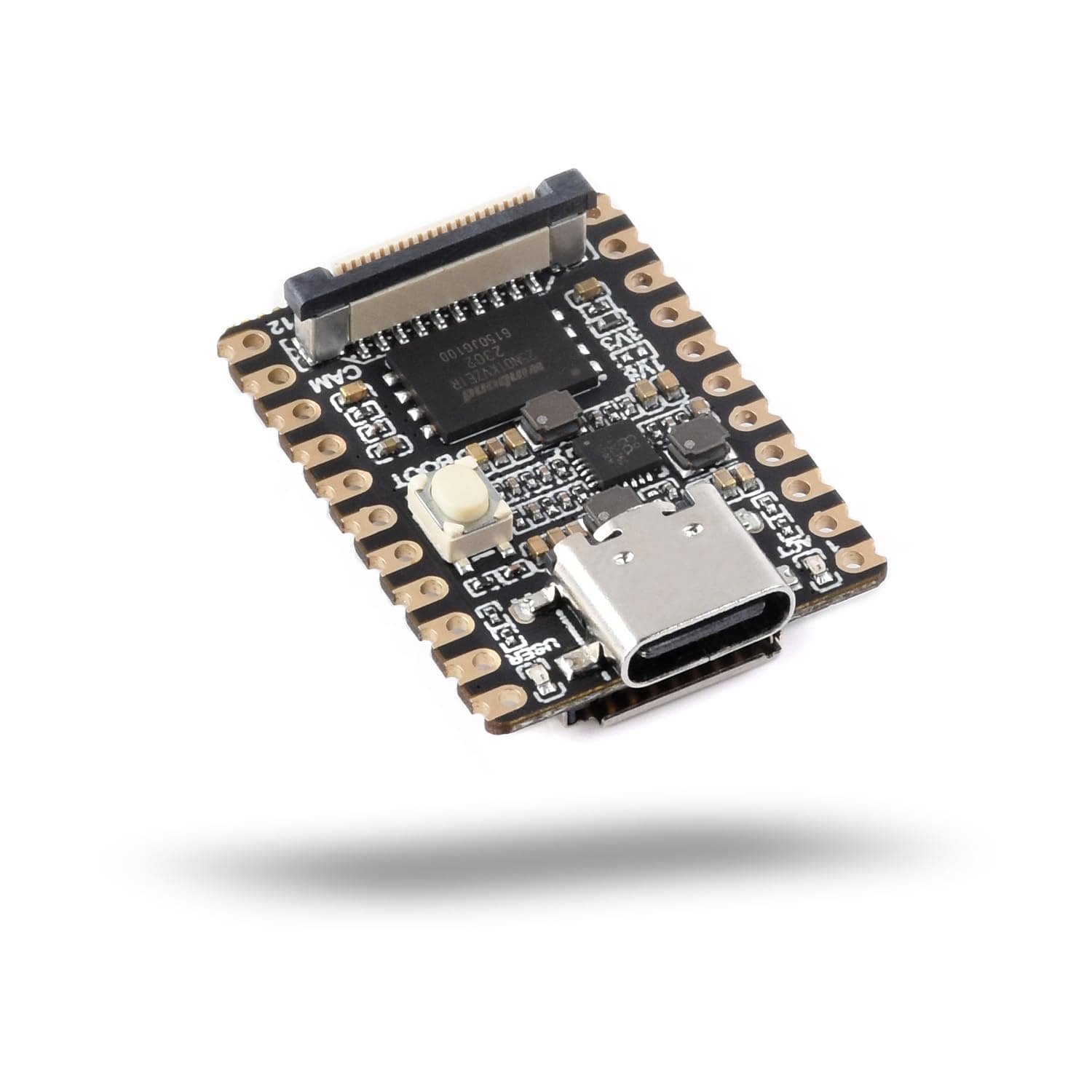 LUCKFOX-Pico-Mini(B) with 128MB FLASH, RV1103 Linux Micro Development Board with ARM Cortex-A7/RISC-V MCU/NPU/ISP,64MB DDR2,with Camera Port,Micro TF Card Slot,Used for Various Intelligent Devices