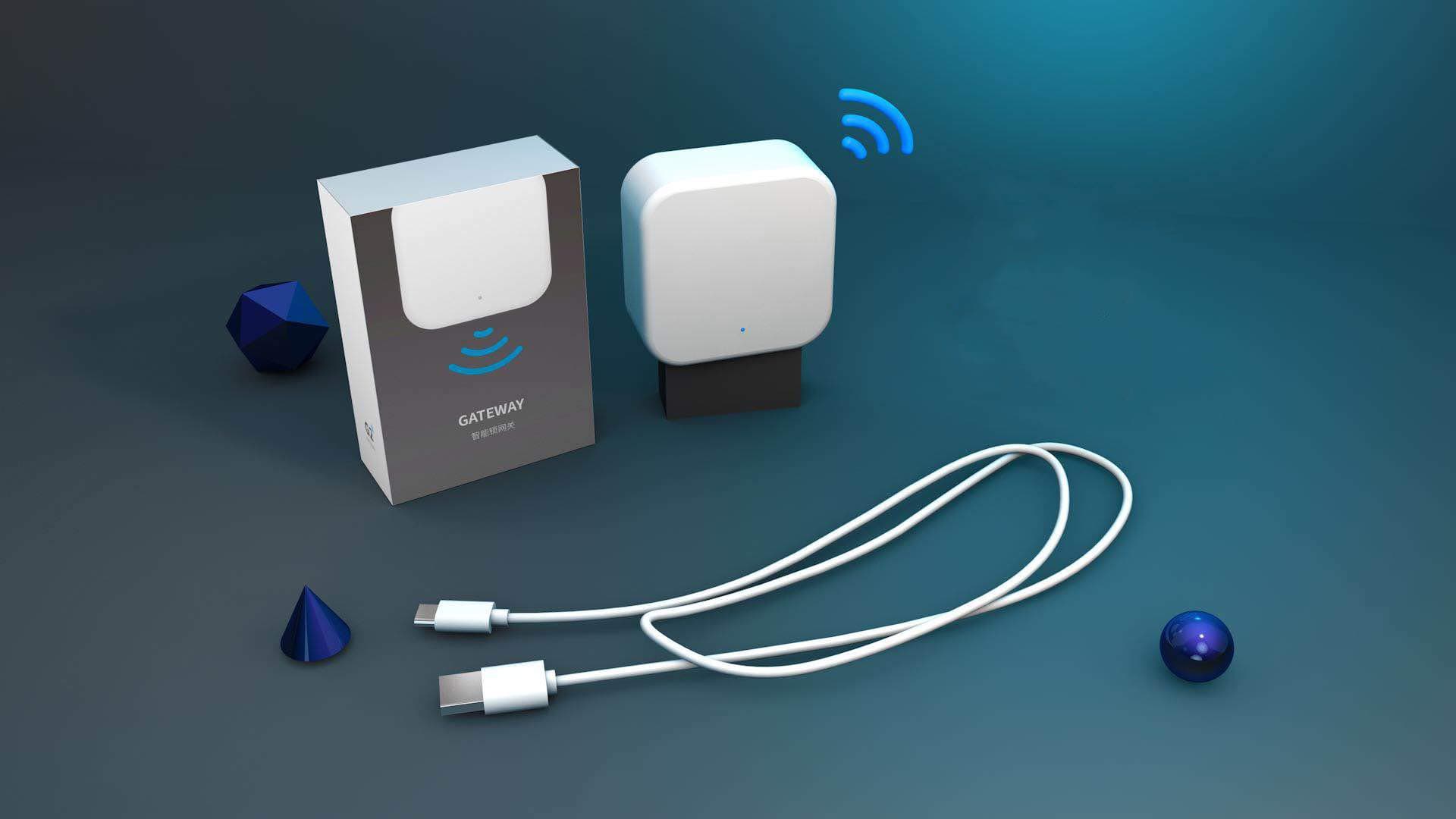 Titan Locks Connect Gateway Multi-Brand Compatibly TTLock WiFi Hub (Black)