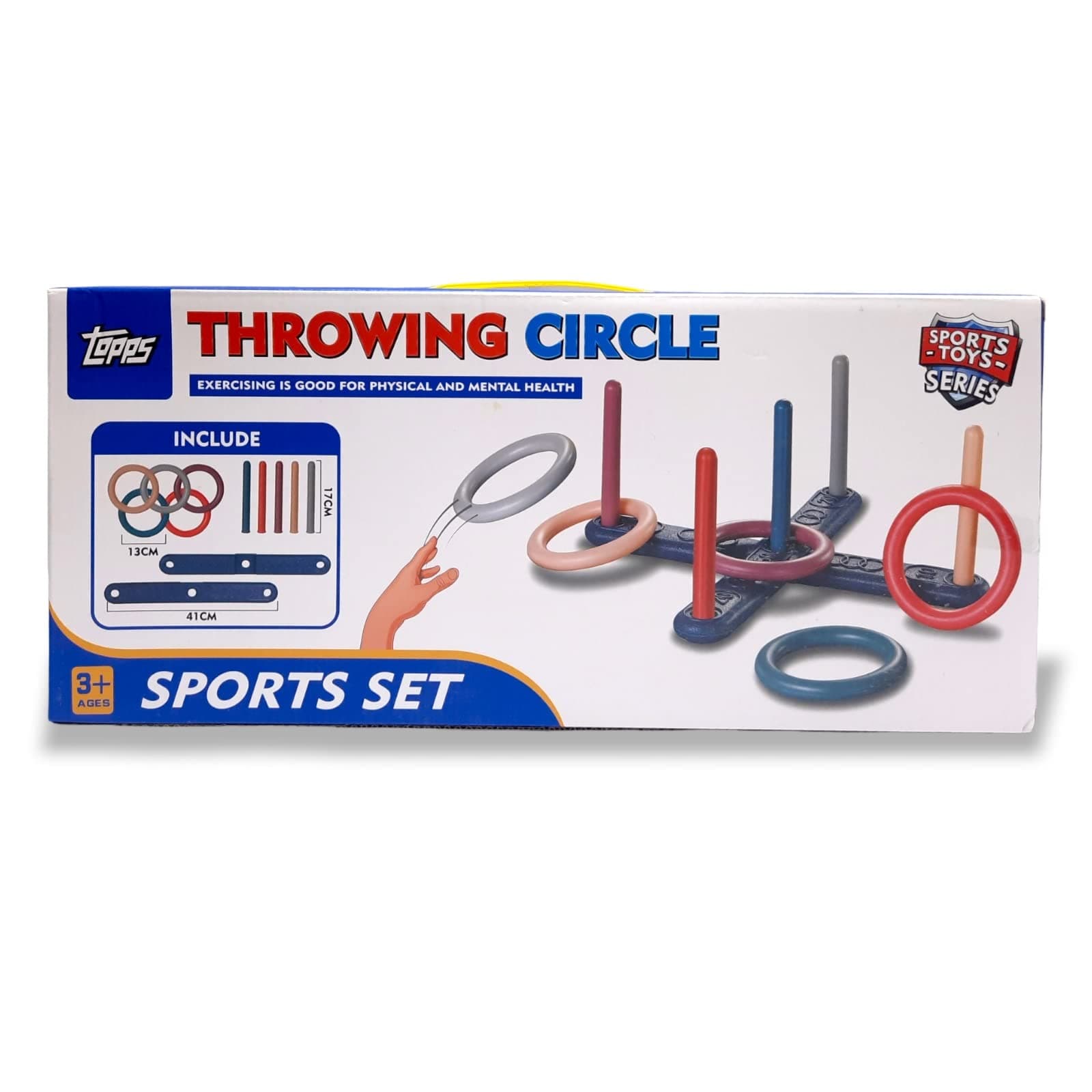 PARTY TIME - 1 Set of Ring Throwing Game Throwing Circle Toy for Kids, Brain Game