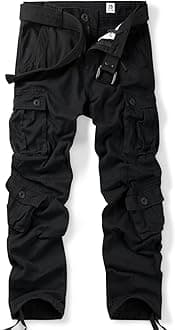 mens Cargo Casual Pants