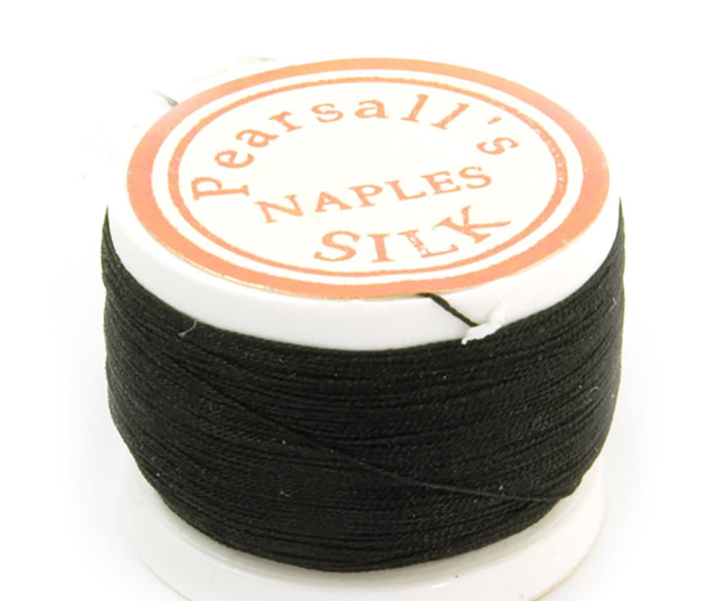 Naples Rod Wrapping Silk Color Black