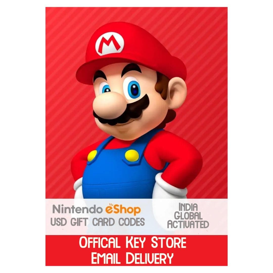 $20 USD Nintendo eShop Gift Card Code [ Global ] - Prepaid Voucher (Email Delivery)
