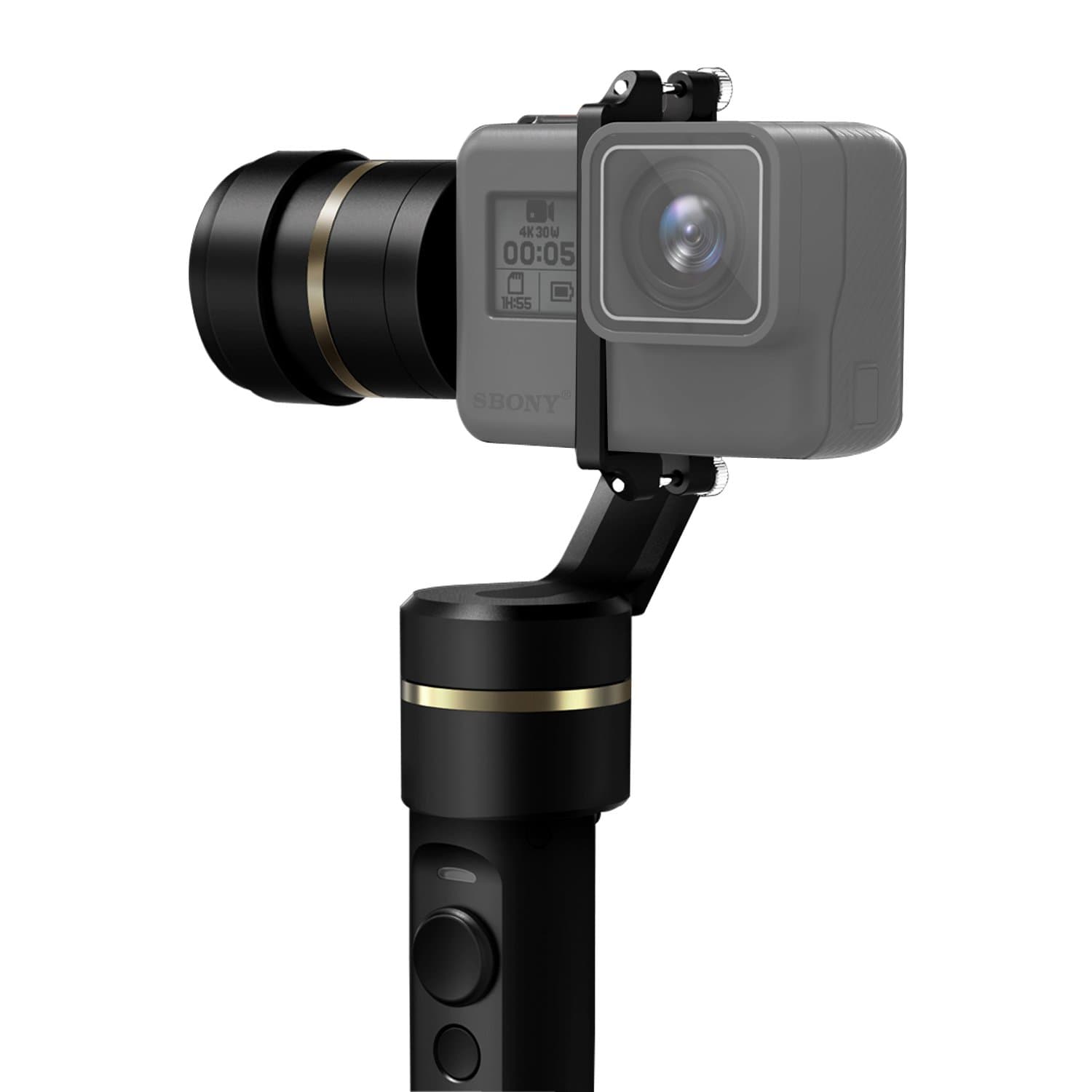 SBONY Feiyu G5 3-Axis Handheld Gimbal Action Camera Stabilizer Splash-Proof Design for GoPro HERO5 HERO4 HERO3 for Yi Cam 4K for AEE and Action Cameras