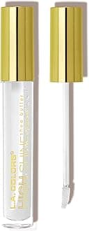 L.A. Colors High Shine Shea Butter Lip Gloss, Clear, 0.14 Ounce