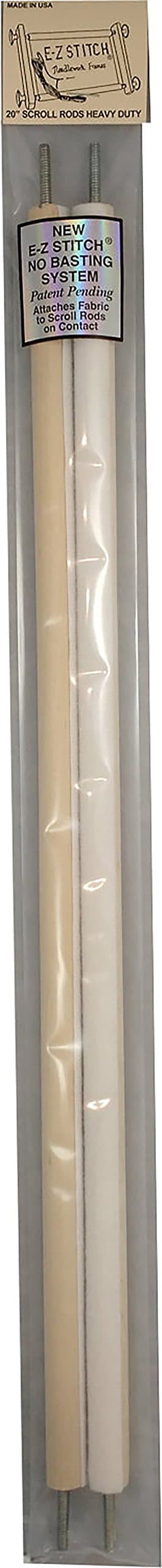 E-Z StitchScroll Rods, Wood, Multi-Colour, 55.88 x 5.71 x 0.08 cm