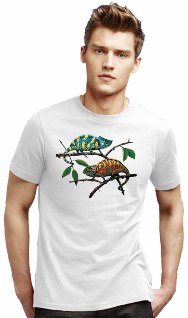 SolarTees Men's Chameleon Ii Solar Color Changing Tee