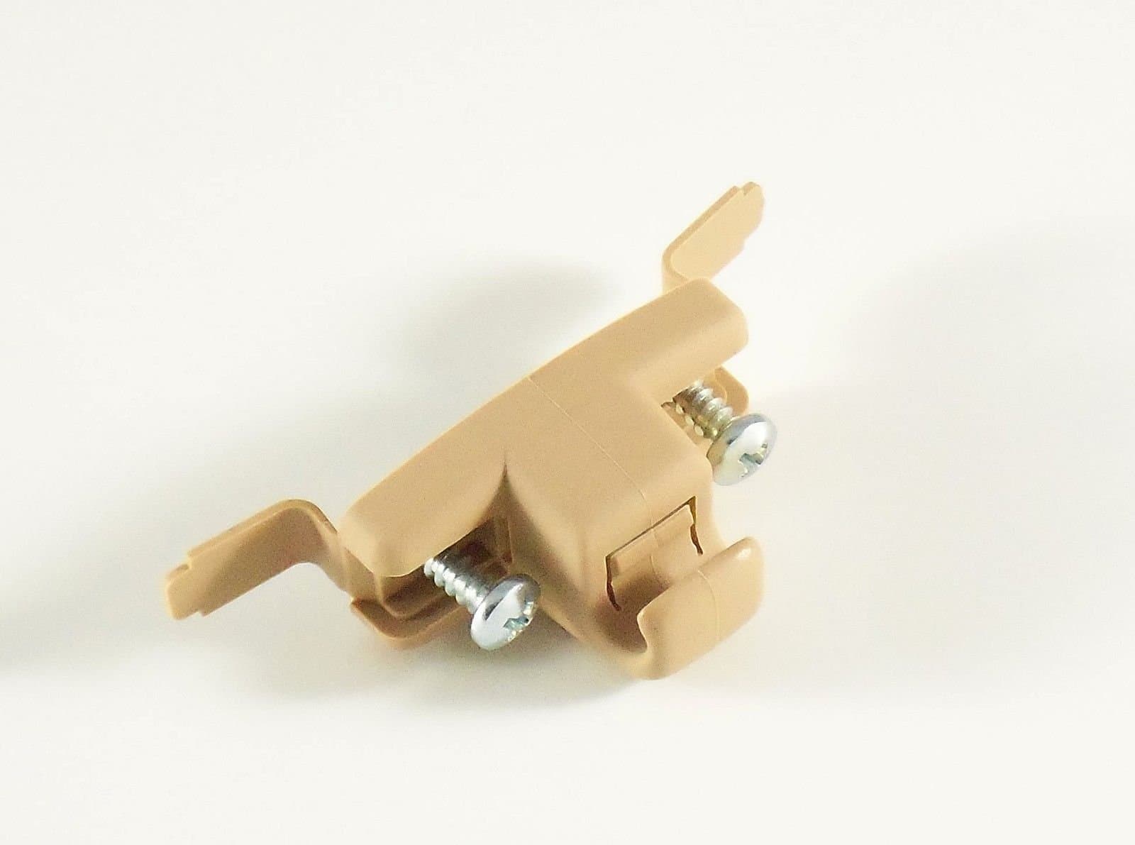 2 Beige Genuine BMW Sun Visor Bracket Clip BMW E46 320i 323i 325i 328i 330i M3 ++