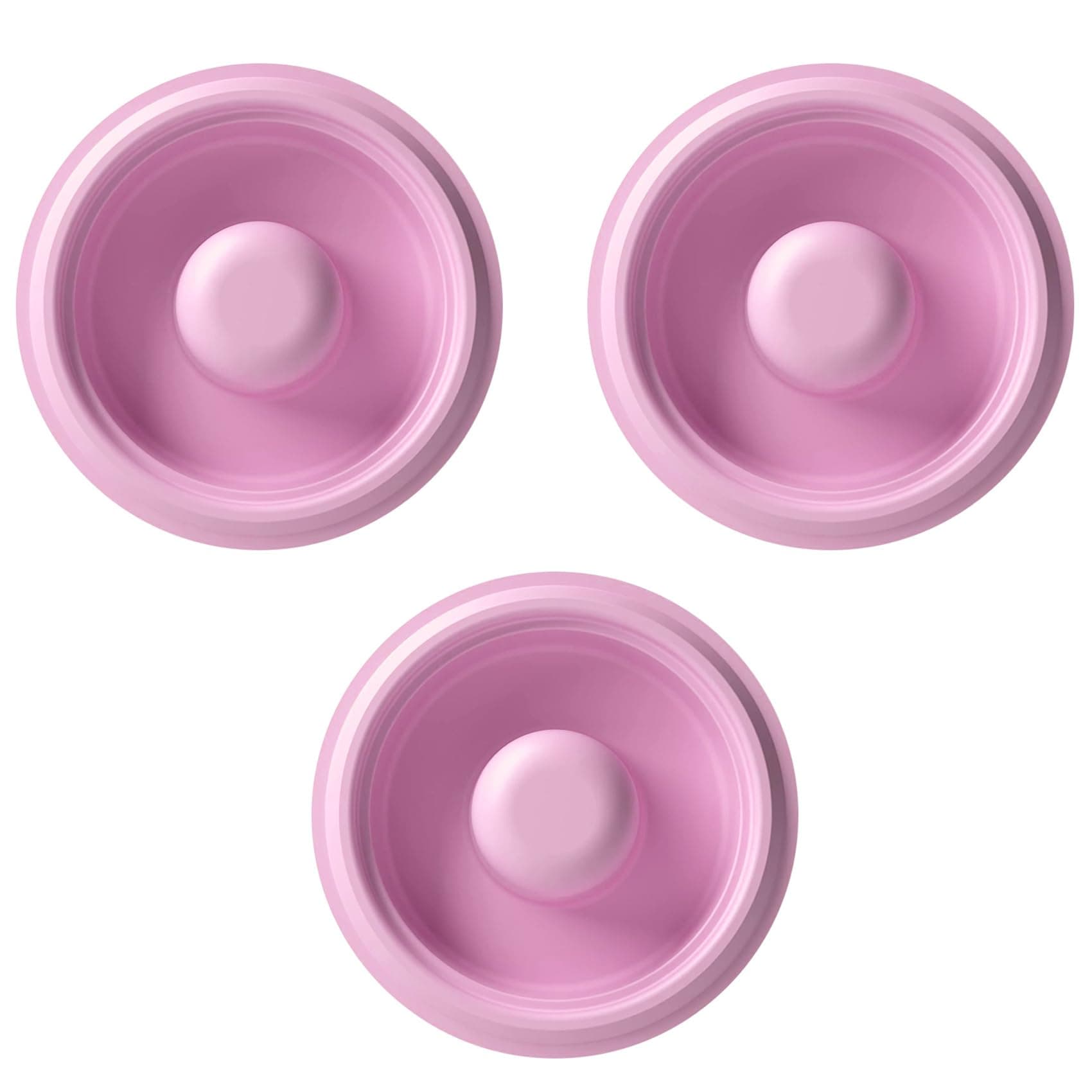 3 Pack Pump Seals Compatible with Elvie Stride Breast Pump, Elvie Stride Diaphragm, Silicone Membrane, for Breastmilk Storage & Breast Pump Accessories, Not Original Pump Parts