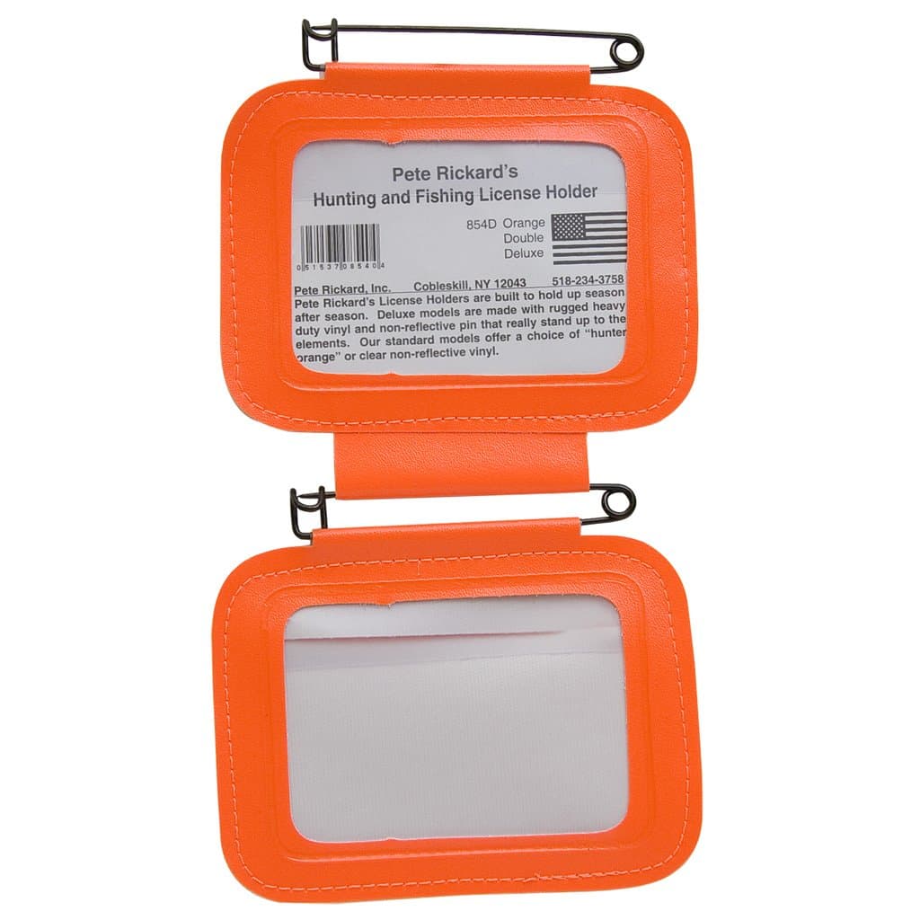 Rickard`s/Scotch License Holder Double Orange