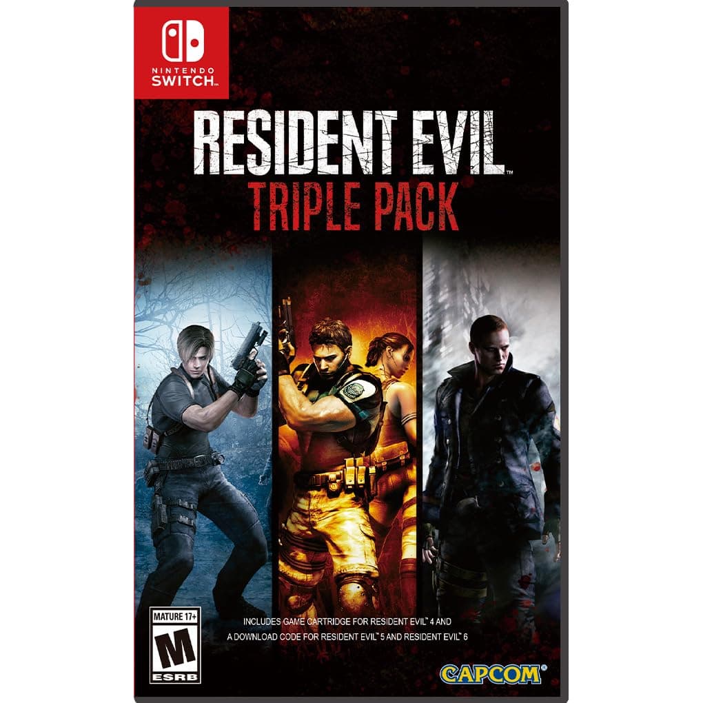Capcom Resident Evil Triple Pack (4/5/6)