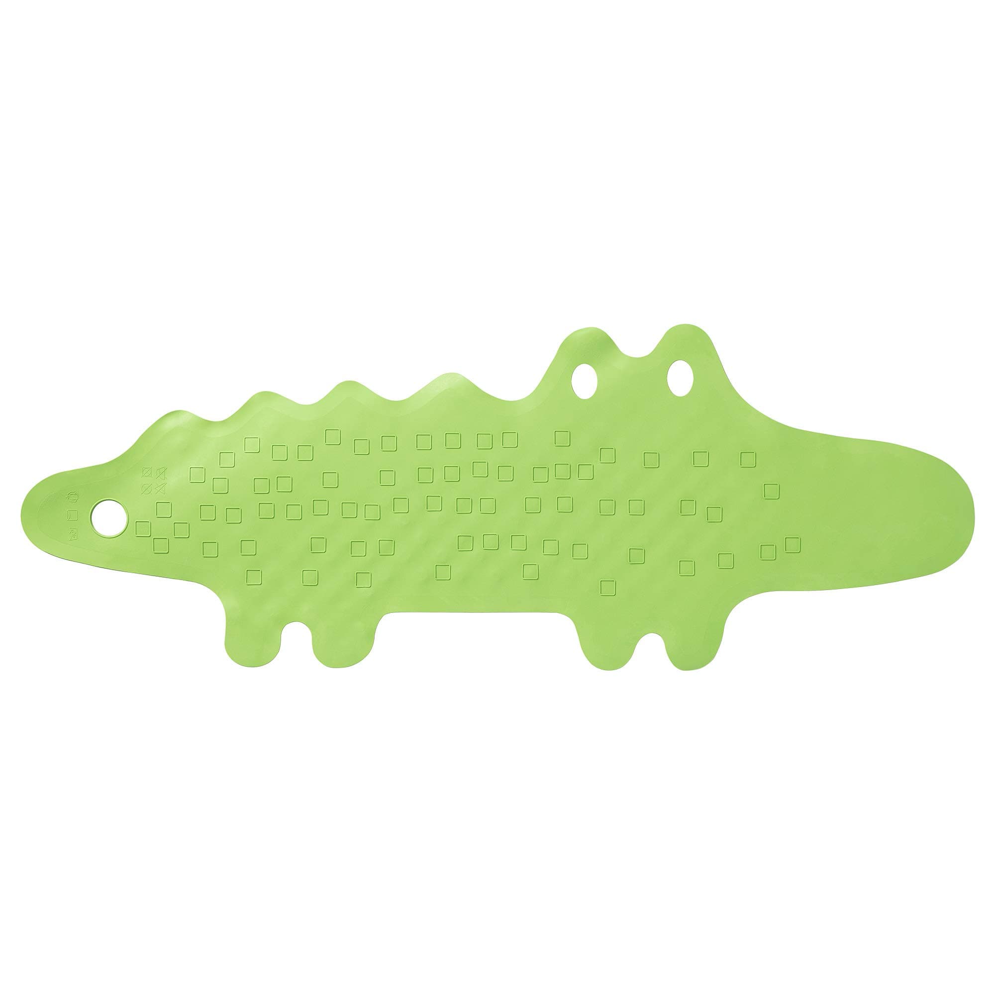 Patrull Bathtub Mat, Crocodile Green