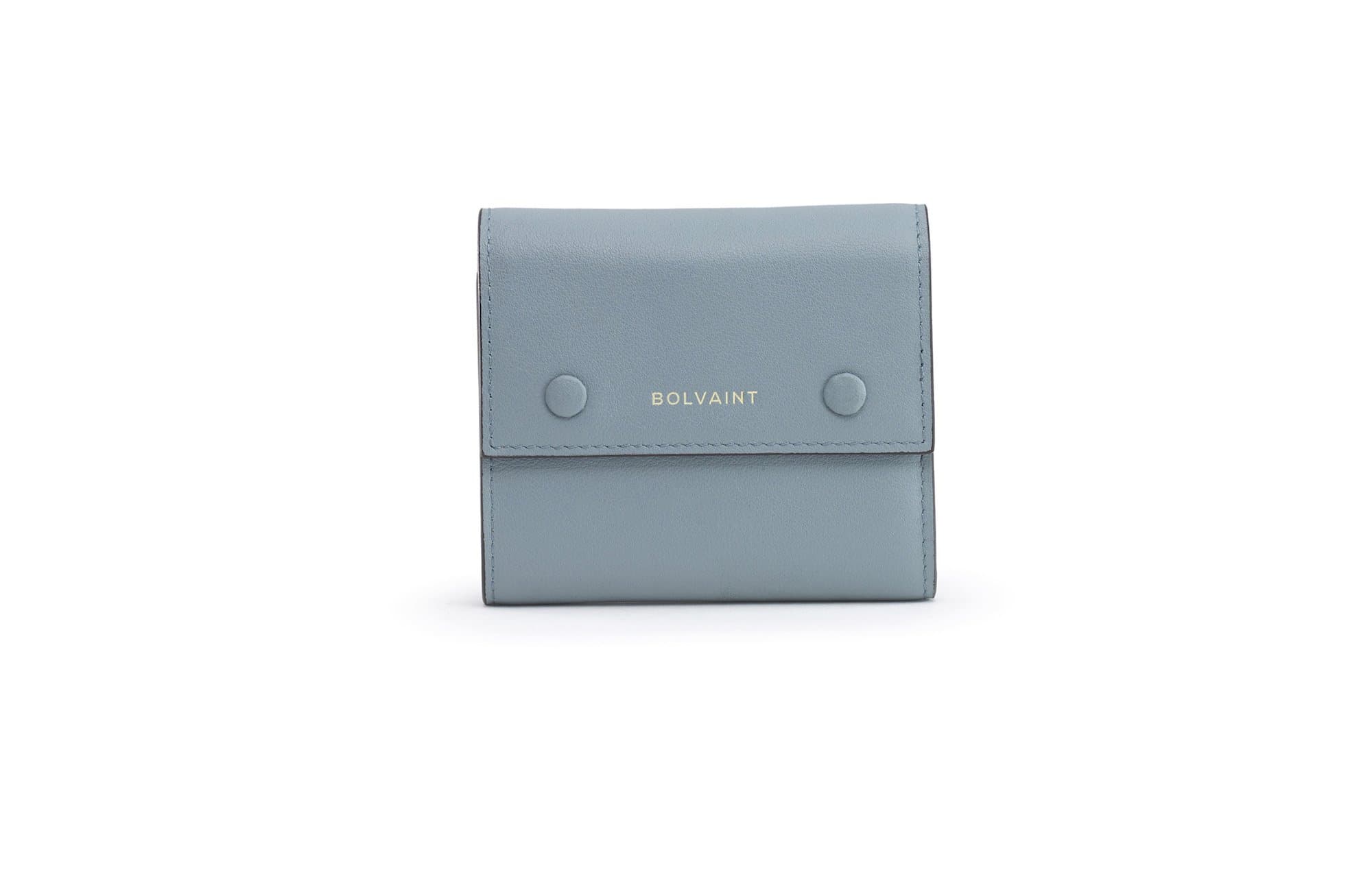 Bolvaint - Simone Foldover Wallet in Orchid Blue