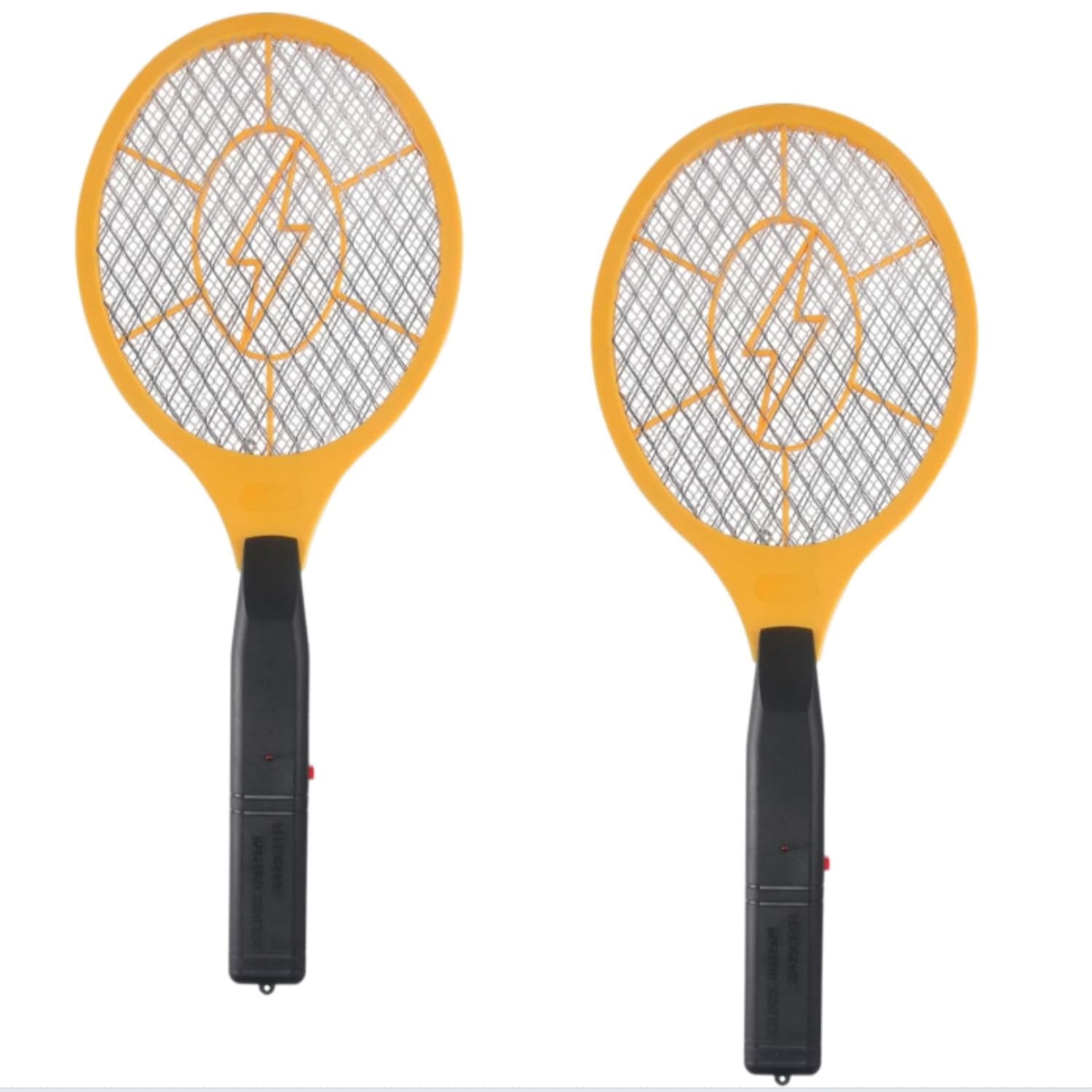 2 Pack Electric Fly Swatter Bug Zapper Racket Battery Operated, Mosquito Indoor Outdoor Pest Fly Insect Trap Catcher Zapper Rackets