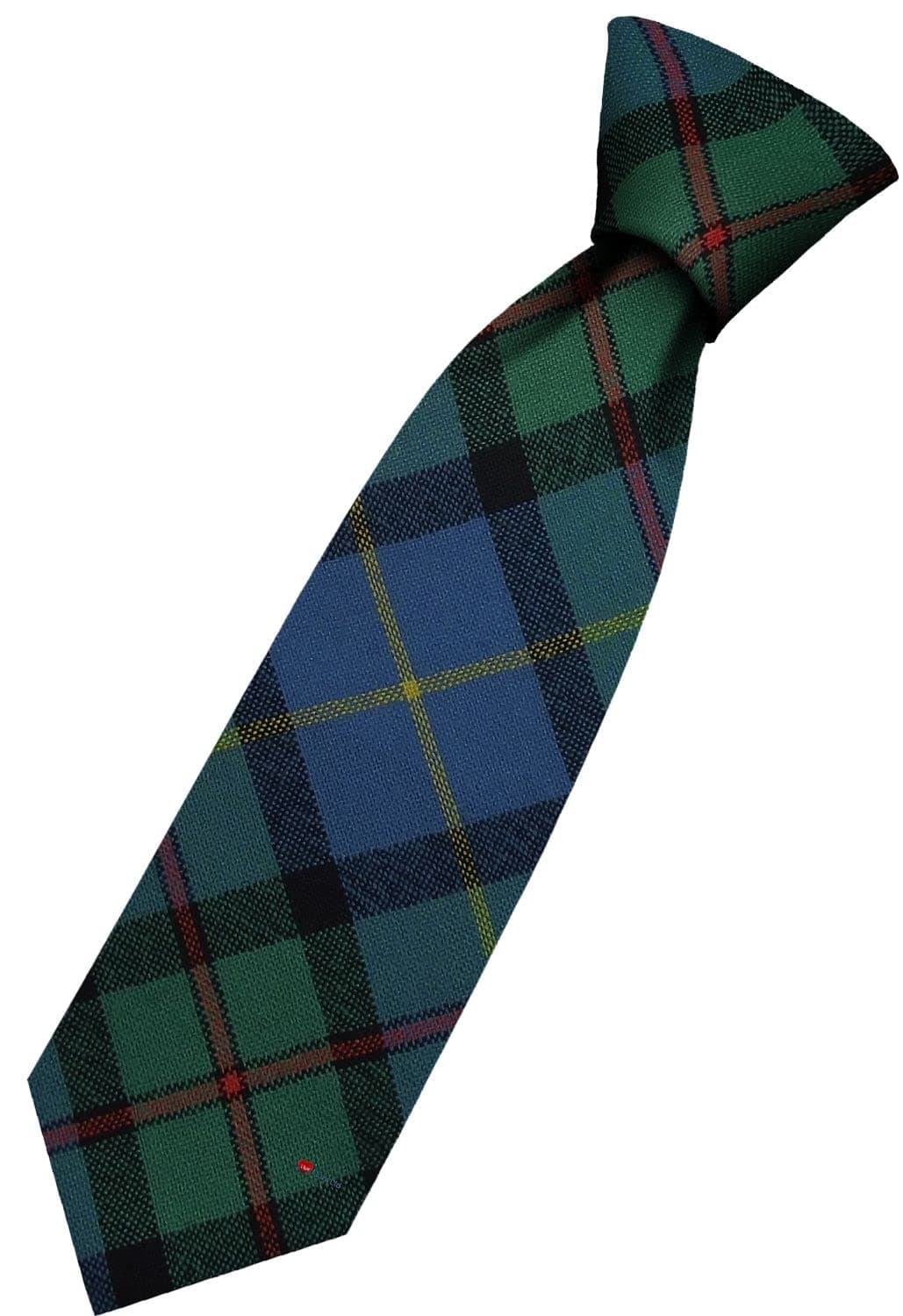I LUV LTD Men Wool Tie Woven And Hand Made in Scotland in MacLeod of Harris Ancient Tartan Scottish Clan Mens Ties