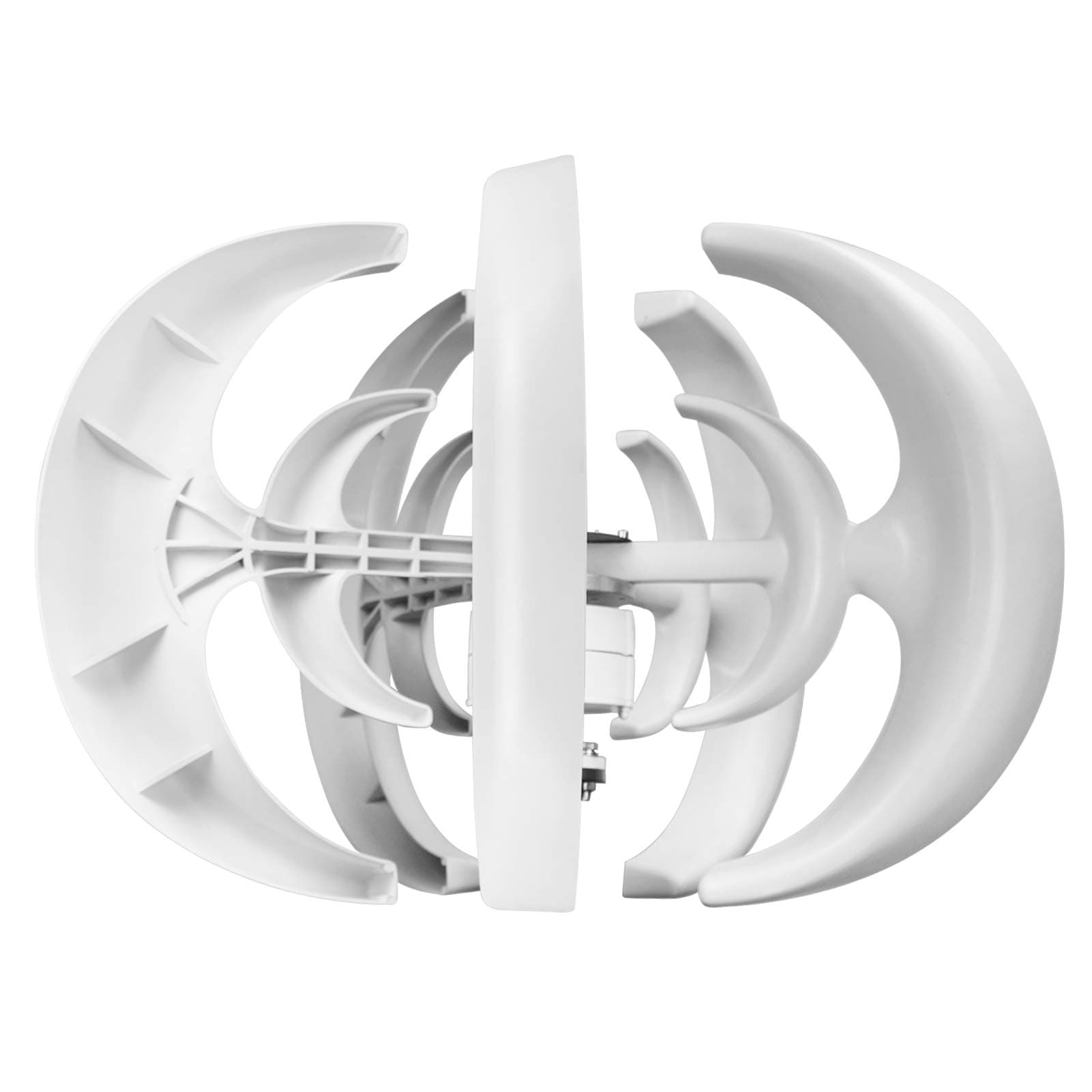 SUNNEEN Wind Generator 12V 1200W Wind Generator with Charger Controller 5 Blades Minitype Lantern Wind Turbine Generator Kit Clear Energy Windmill for Home Highways Boats