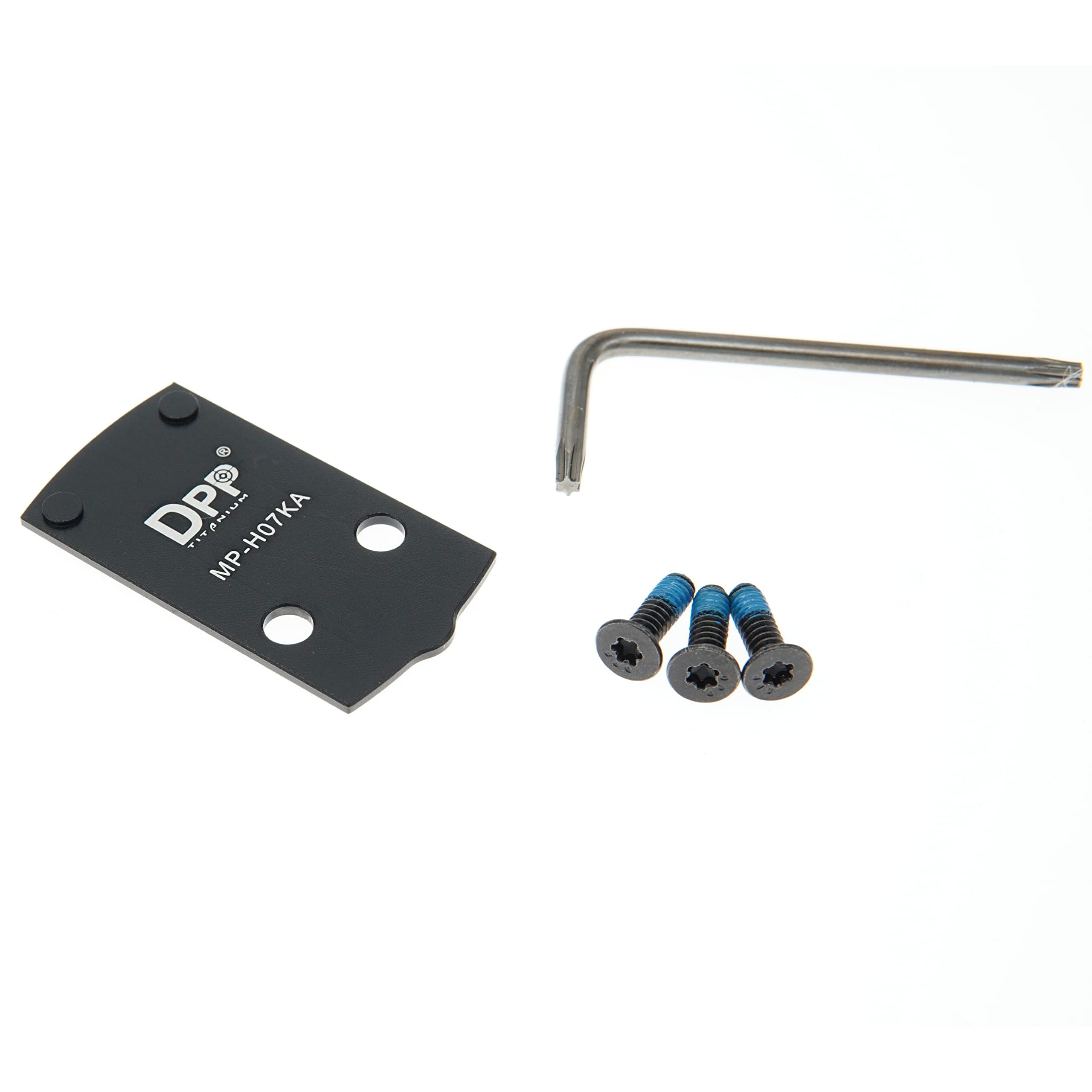 DPP Titanium Optic Adapter/Mount Plate Compatible with MP Shield Plus Kimber R7 Mako Holosun 407K/507K/EPS/EPS Carry