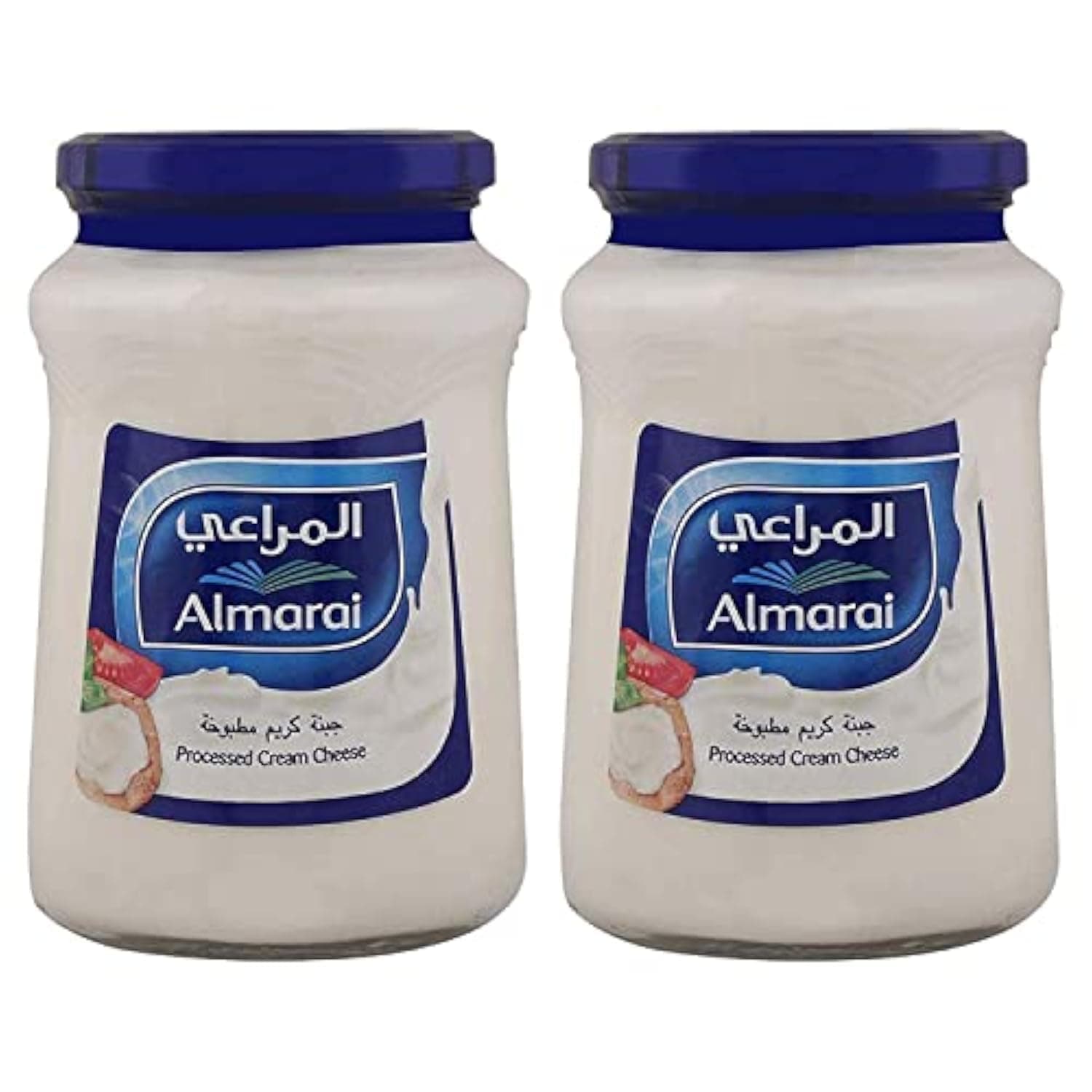 Almarai Processed Cream Cheese, 2 x 500 g