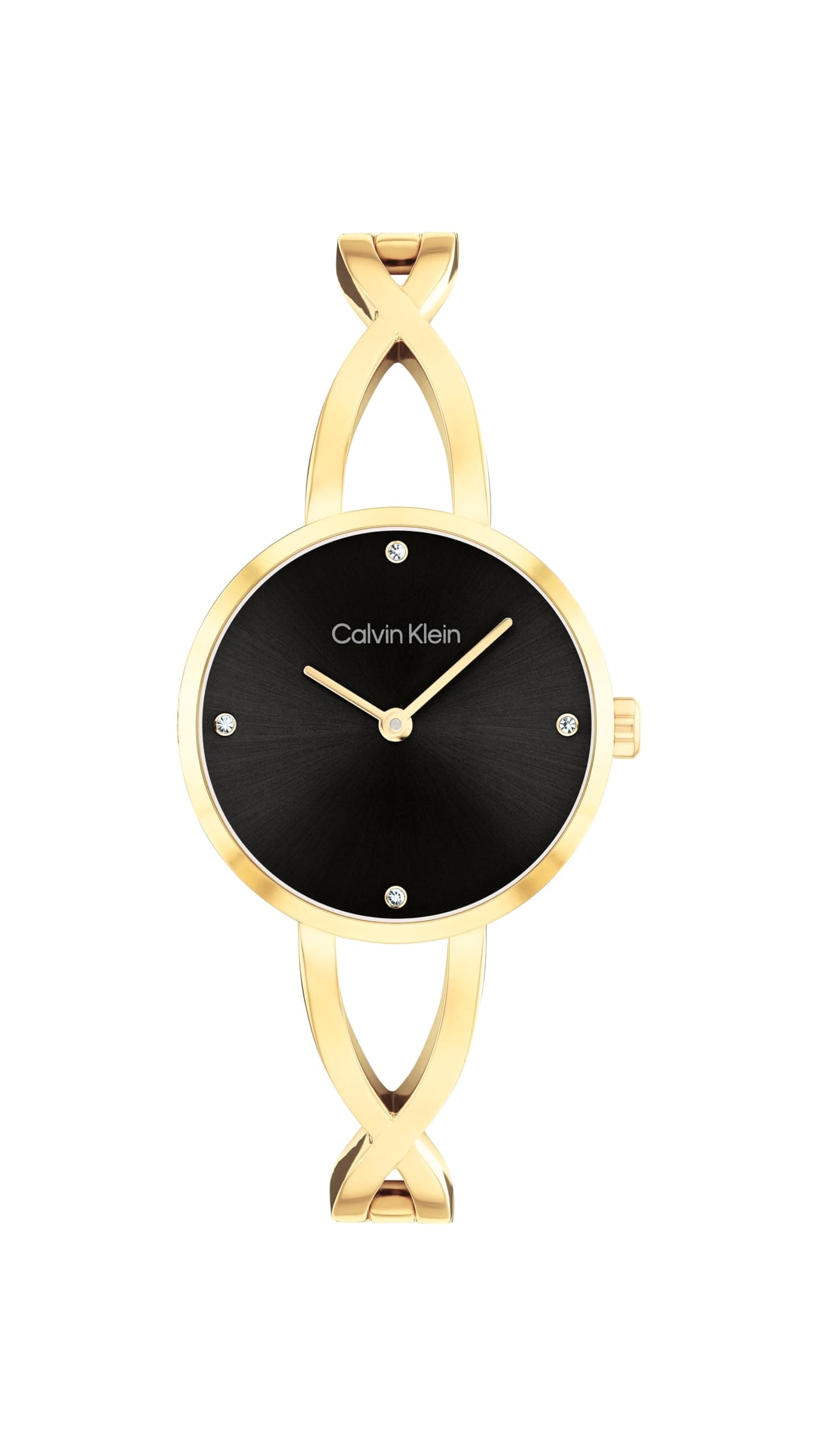 Sculpted Embrace Qtz Basic Slim Round Dial Women's Watch