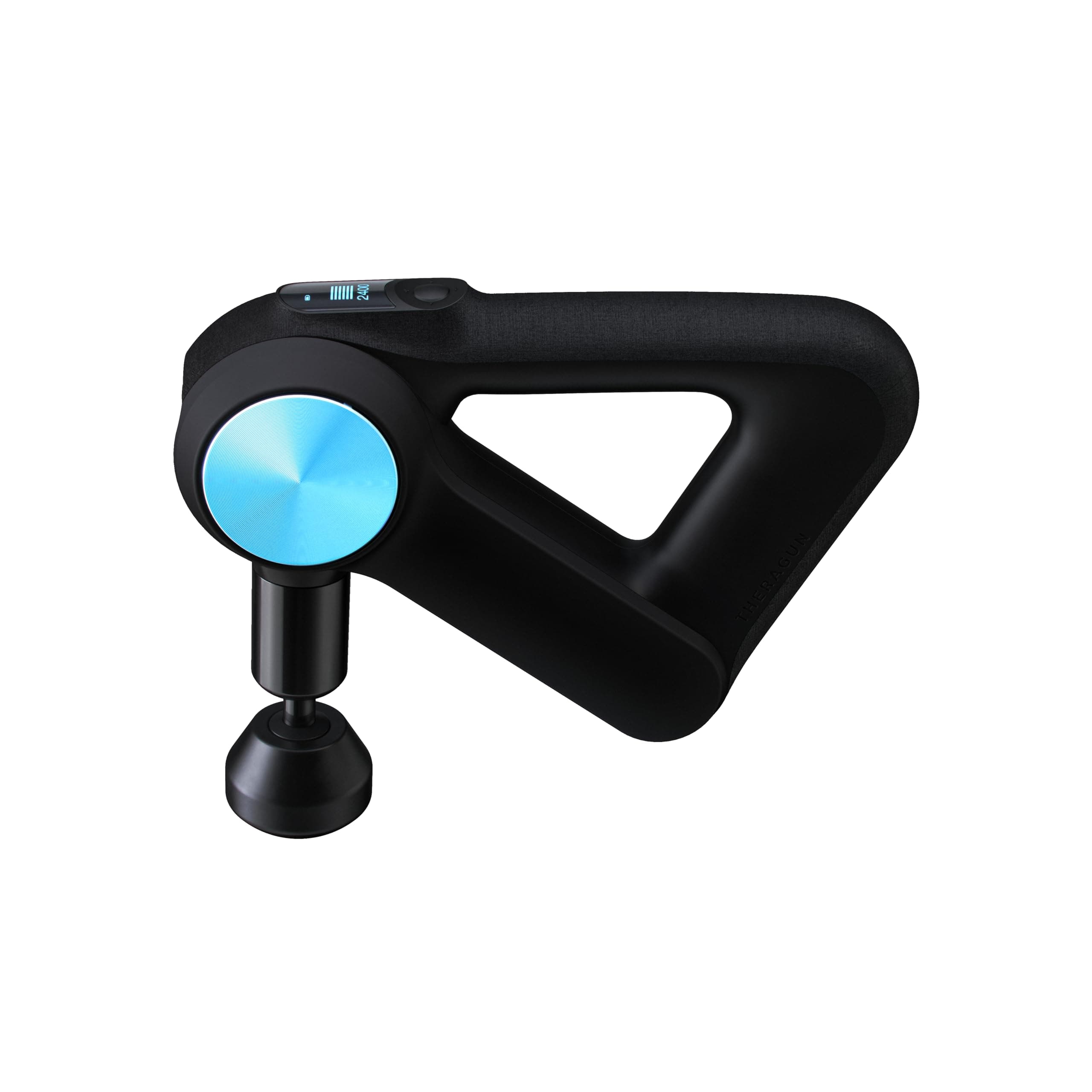 Pro Handheld Deep Tissue Massage Gun - Bluetooth Percussion Massage Gun & Personal Massager for Pain Relief & Circulation in Neck, Back, Leg, Shoulder and Body (Black - 4th Gen)