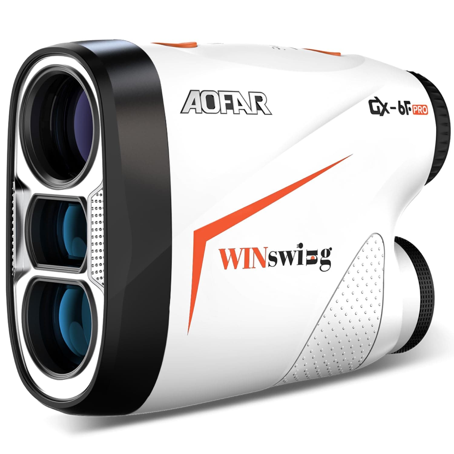 GX-6F PRO Golf Rangefinder with Slope and Angle Switch, Flag Lock with Pulse Vibration and Continuous Scan, Tournament Designed, 600 Yards Rangefinder for Distance Measuring