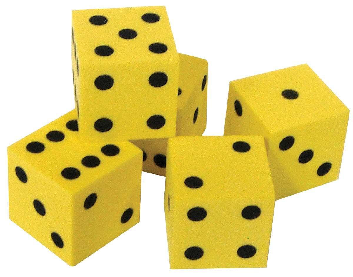 Teacher Created Resources - Foam Traditional Dice (20603)