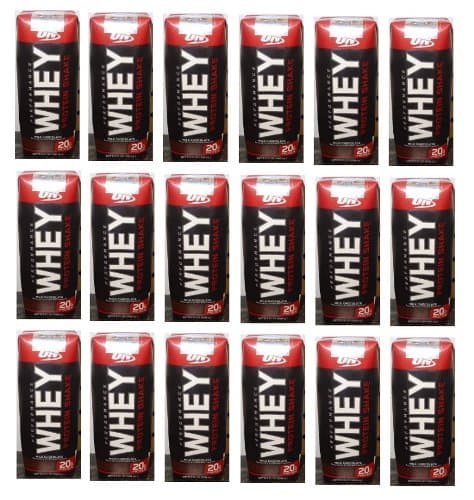 On Performance Whey Protein Shake Milk Chocolate: 18 Packs of 8.5 Fl Oz - Cos38