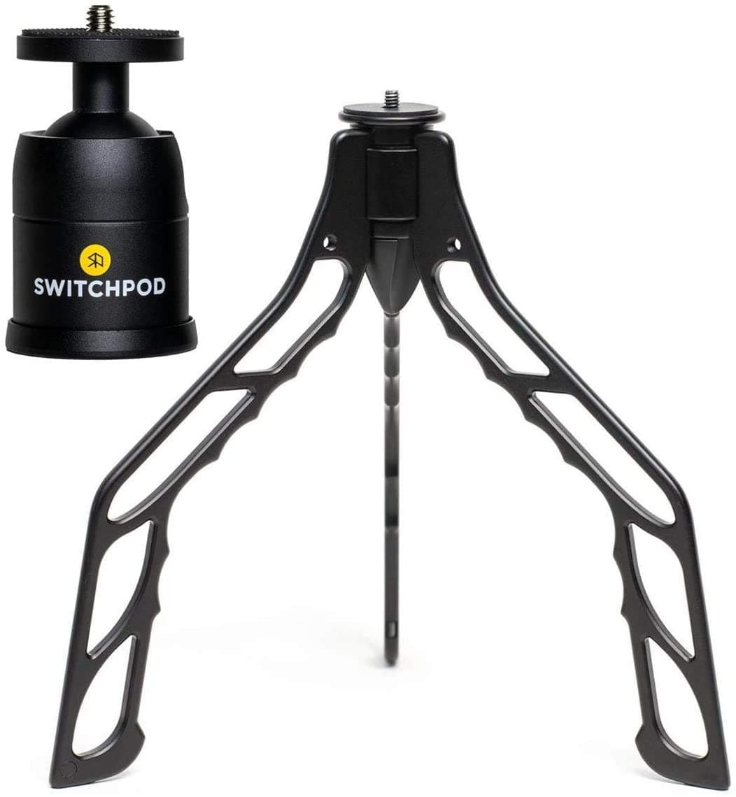 SwitchPodTripod & Ball Head Combo Bundle — Compact Travel Tripod for Cameras or Phones