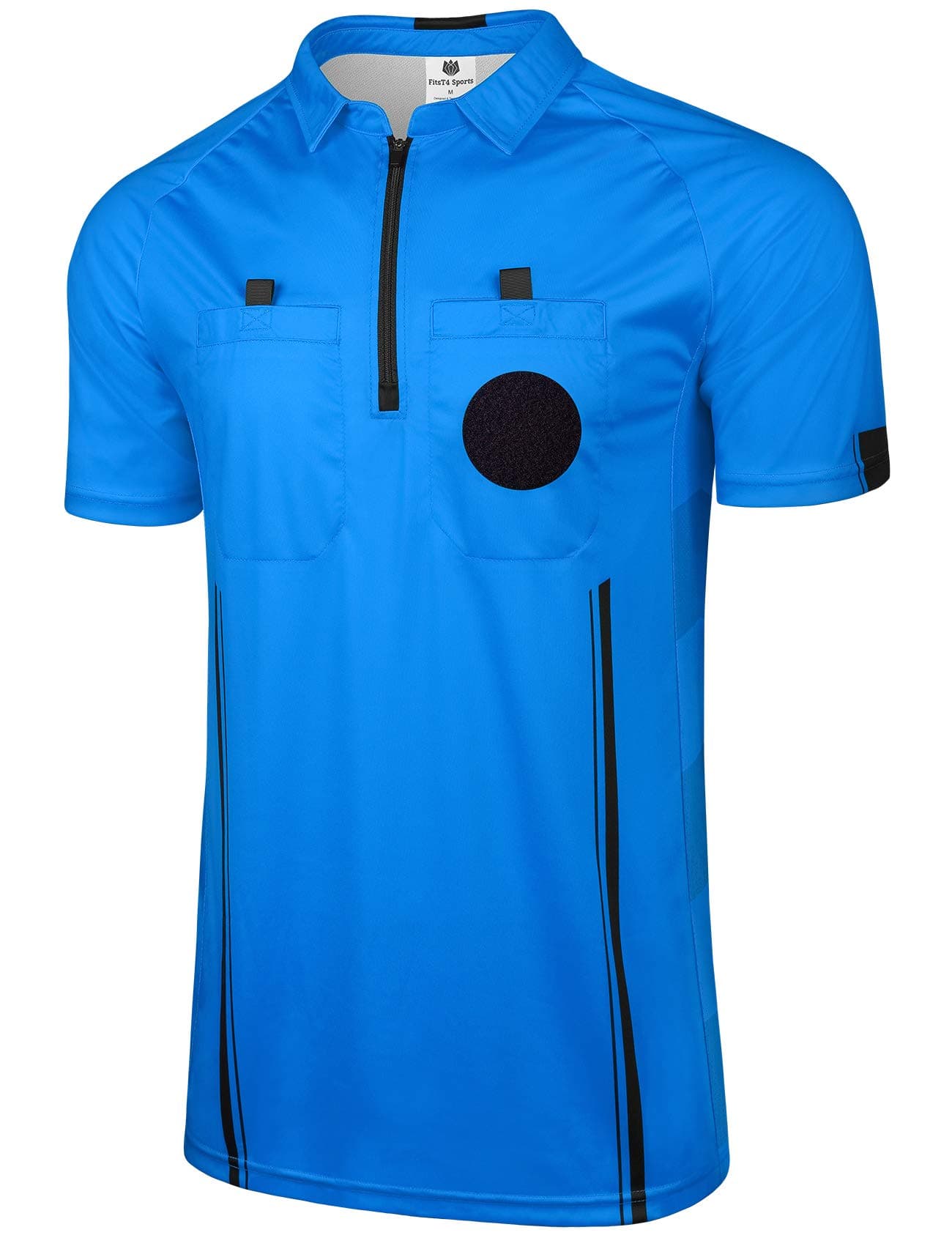 FitsT4 Pro Soccer Referee Jersey Short Sleeve Ref Shirts