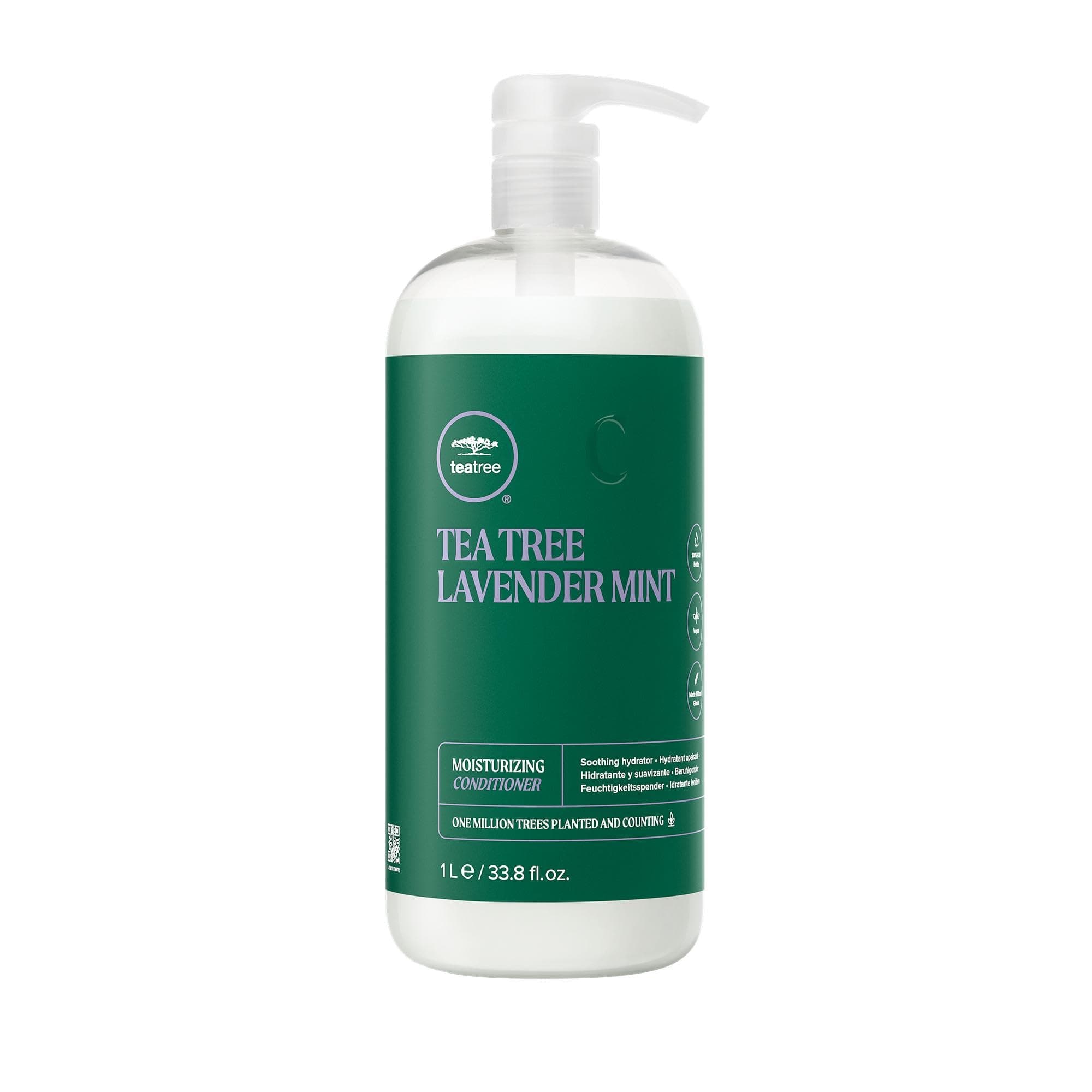 Tea Tree Lavender Mint Moisturizing Conditioner, Hydrates + Soothes, For Coarse + Dry Hair
