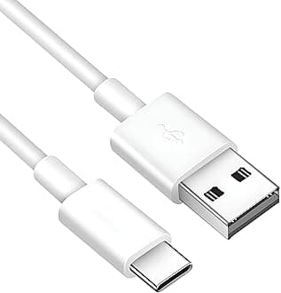 Vivo 44W Ultra Fast Flash Type C Charging Cable Compatible With Vivo V19 V20 Se V20 Pro V21 5G X50 X50 Pro X60 X60 Pro Y53S Y73 (White),(1 Metre Cable)