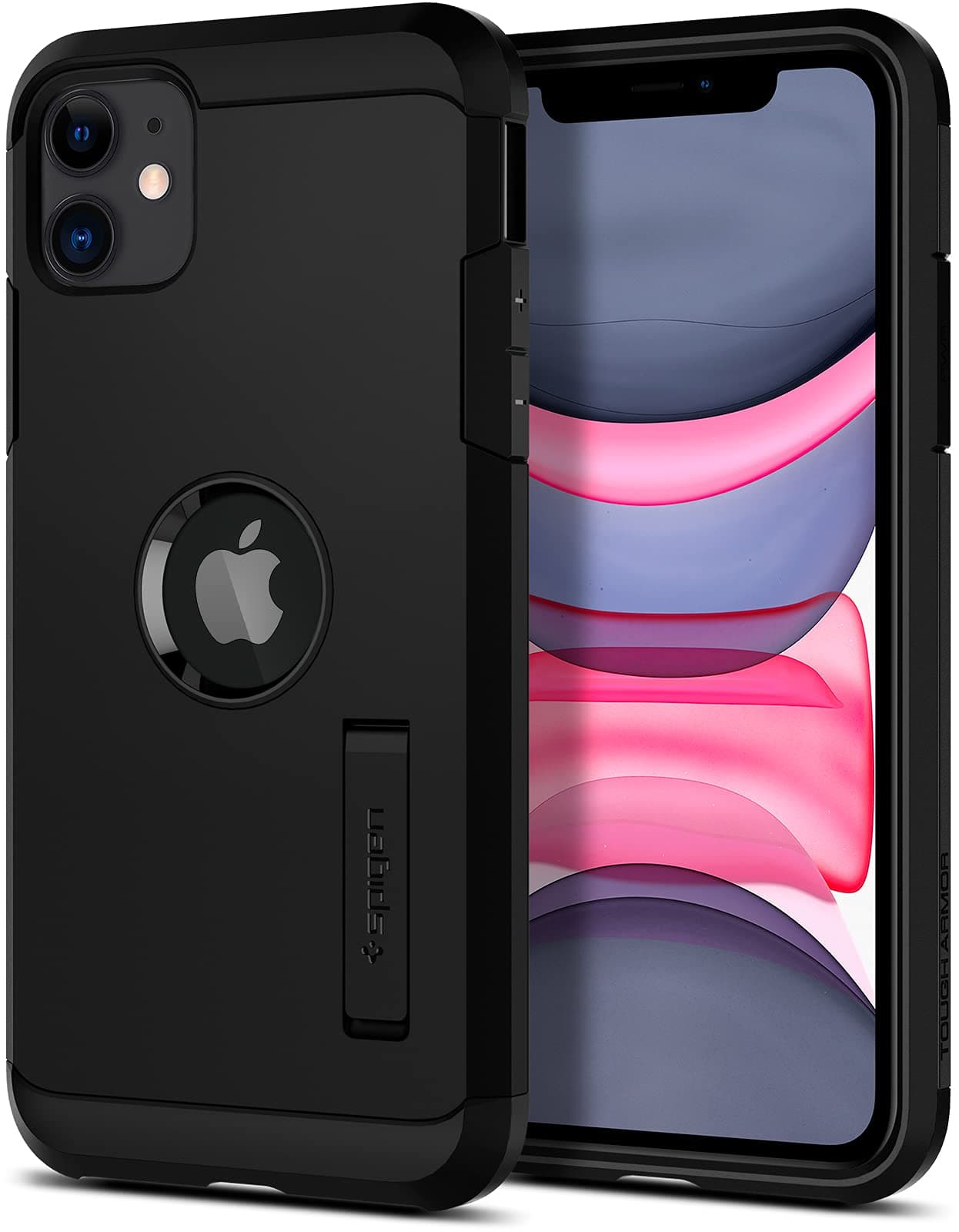 Spigen Tough Armor Designed for Apple iPhone 11 Case (2019) - Black