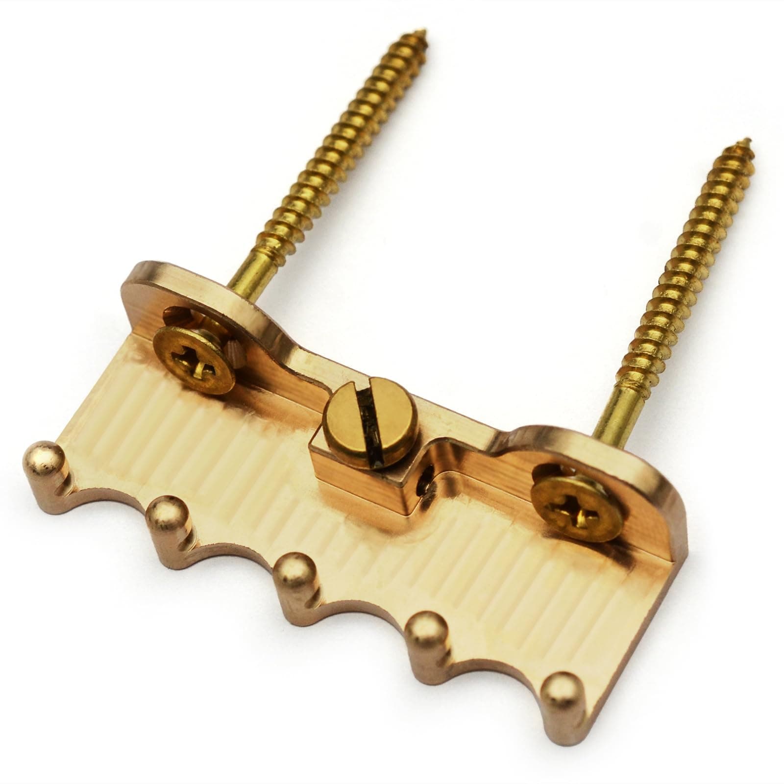 CNC Precision Engineered Ultra Heavy Duty Full Brass 49.5x19mm Electric Guitar Tremolo Claw for ST/FR Tremolo Bridge System