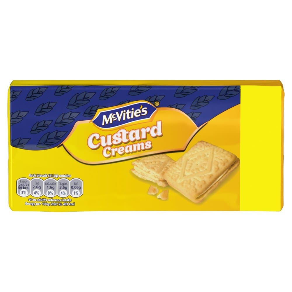 McVities Custard Creams (300g x 12)