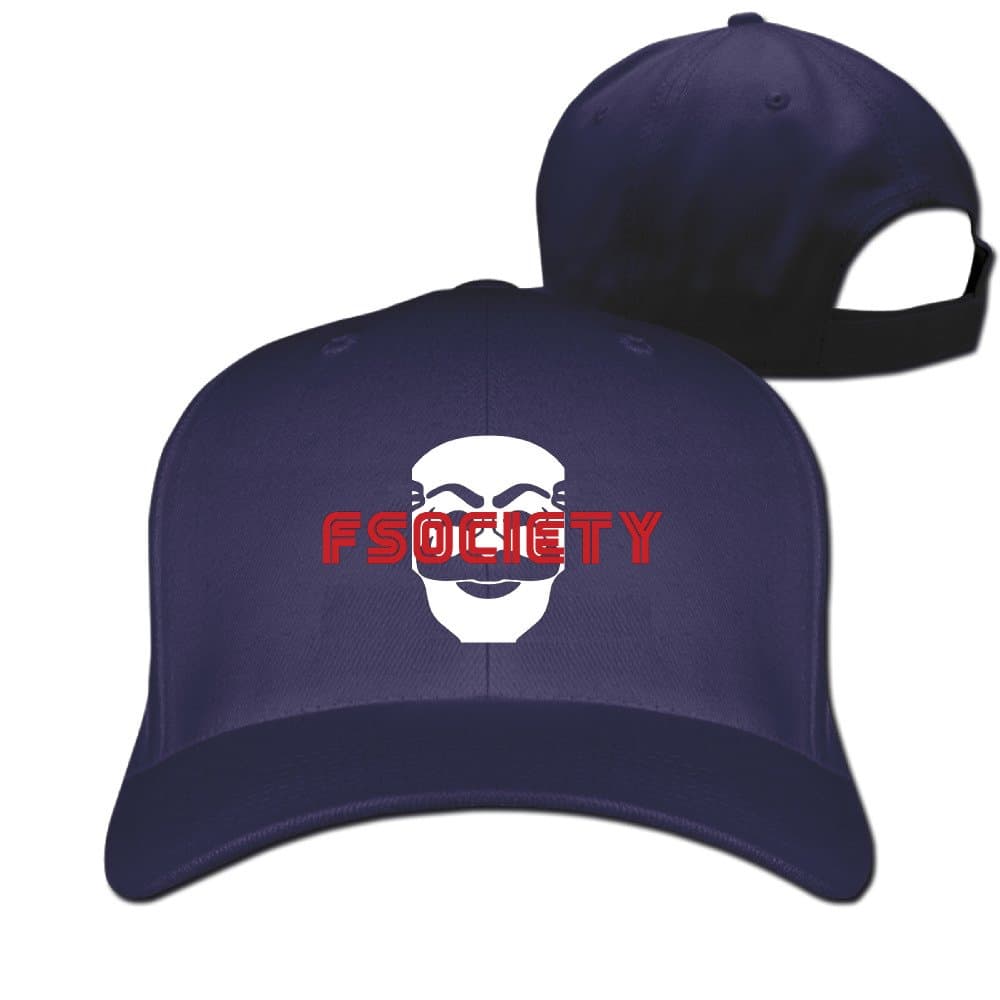 Mr. Robot Fsociety Transparent Baseball Cap Snapback Hat