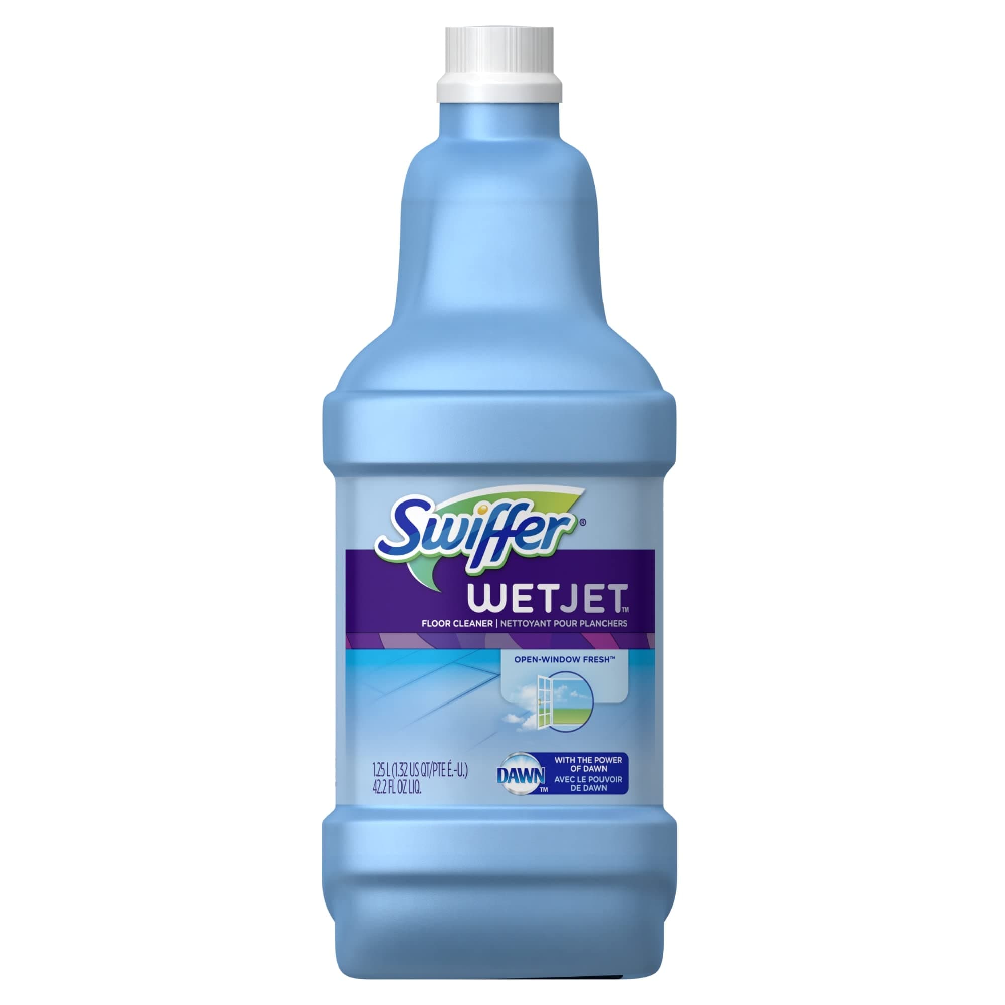 WetJet Multi Purpose Solution, Open Window Fresh Scent-42.2 oz, 1.25liter