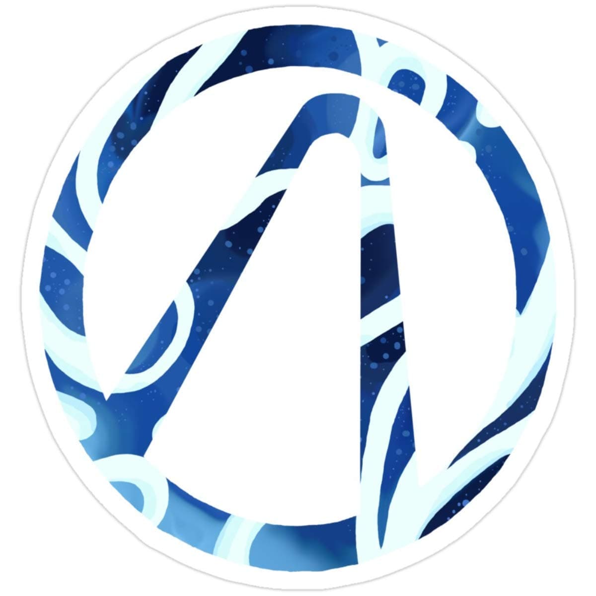 Stickers Borderlands 3 Amara Action Skill Vault Hunter Symbol Wall Decals 3x4 Inch (3 Pcs/Pack)