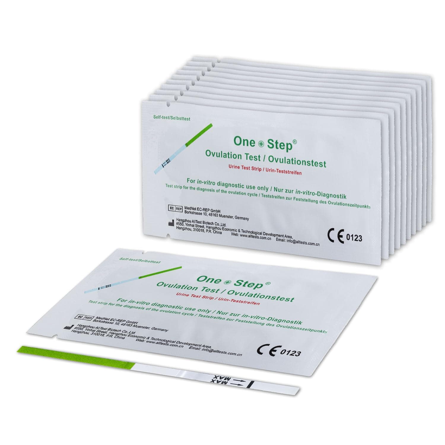 20 x Ovulation Strips 20miu/ml Test Kit Sensitive Fertility Predictor Testing Sticks (Wide Width)