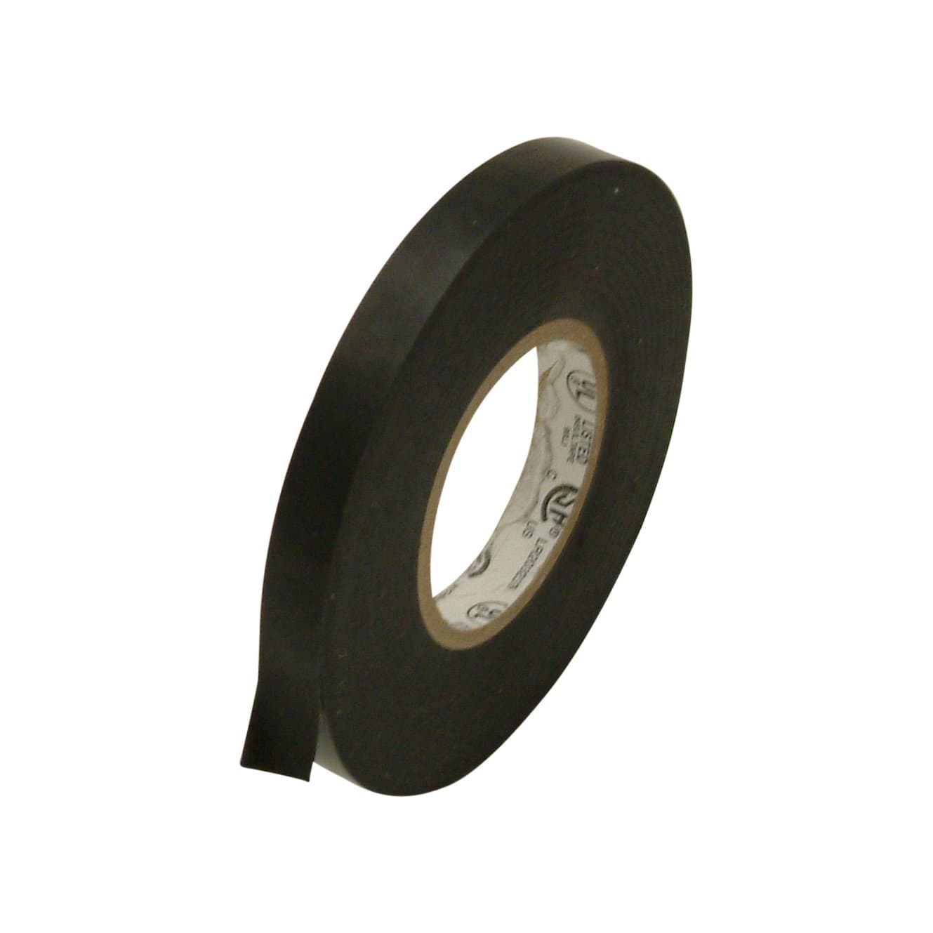 J.V. ConvertingJVCC Premium Grade Electrical Tape [8 mils Thick] (EL7566-AW): 3/8 in. x 66 ft. (Black)