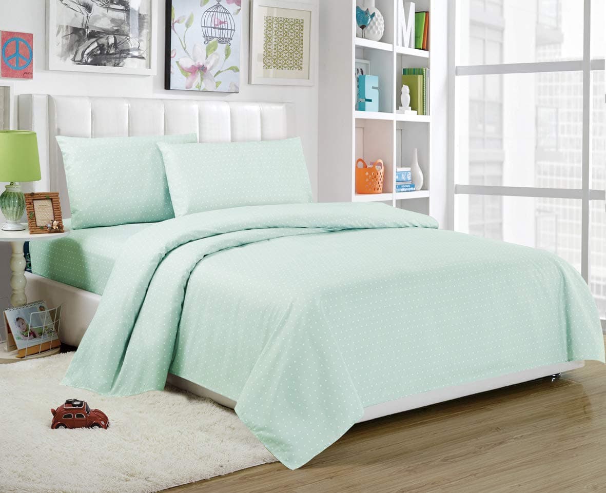 Trina Sheets - Twin, Seafoam