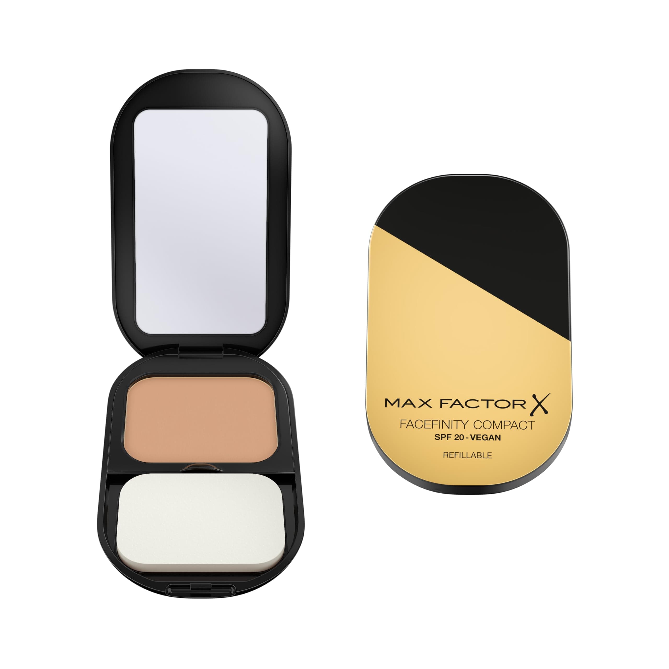 Facefinity Compact Foundation, Porcelain, 10 g