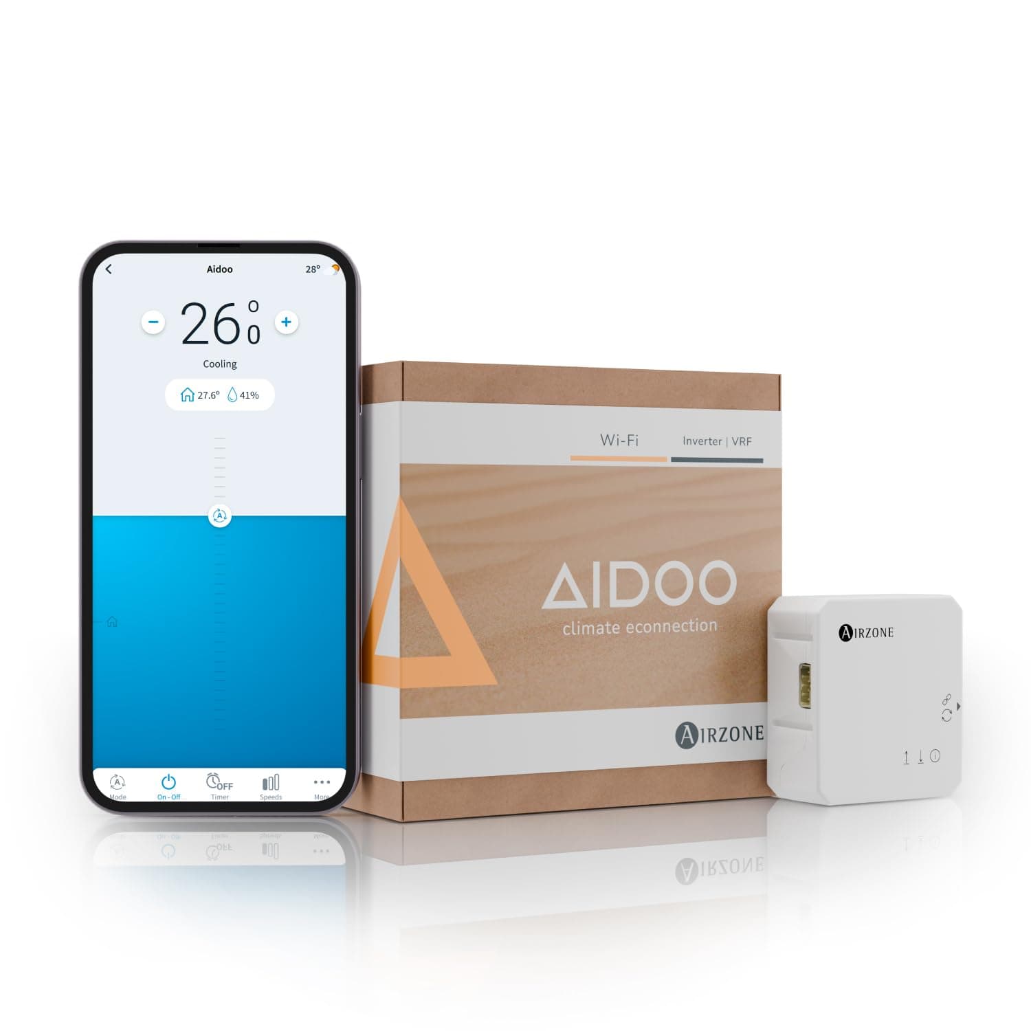 Aidoo WiFi Control for Air Conditioning - Compatible with DAIKIN Sky Air/VRV AZAI6WSCDA1 - Remote Air Conditioner Control and Scheduling via App - Compatible with Google Home y Alexa